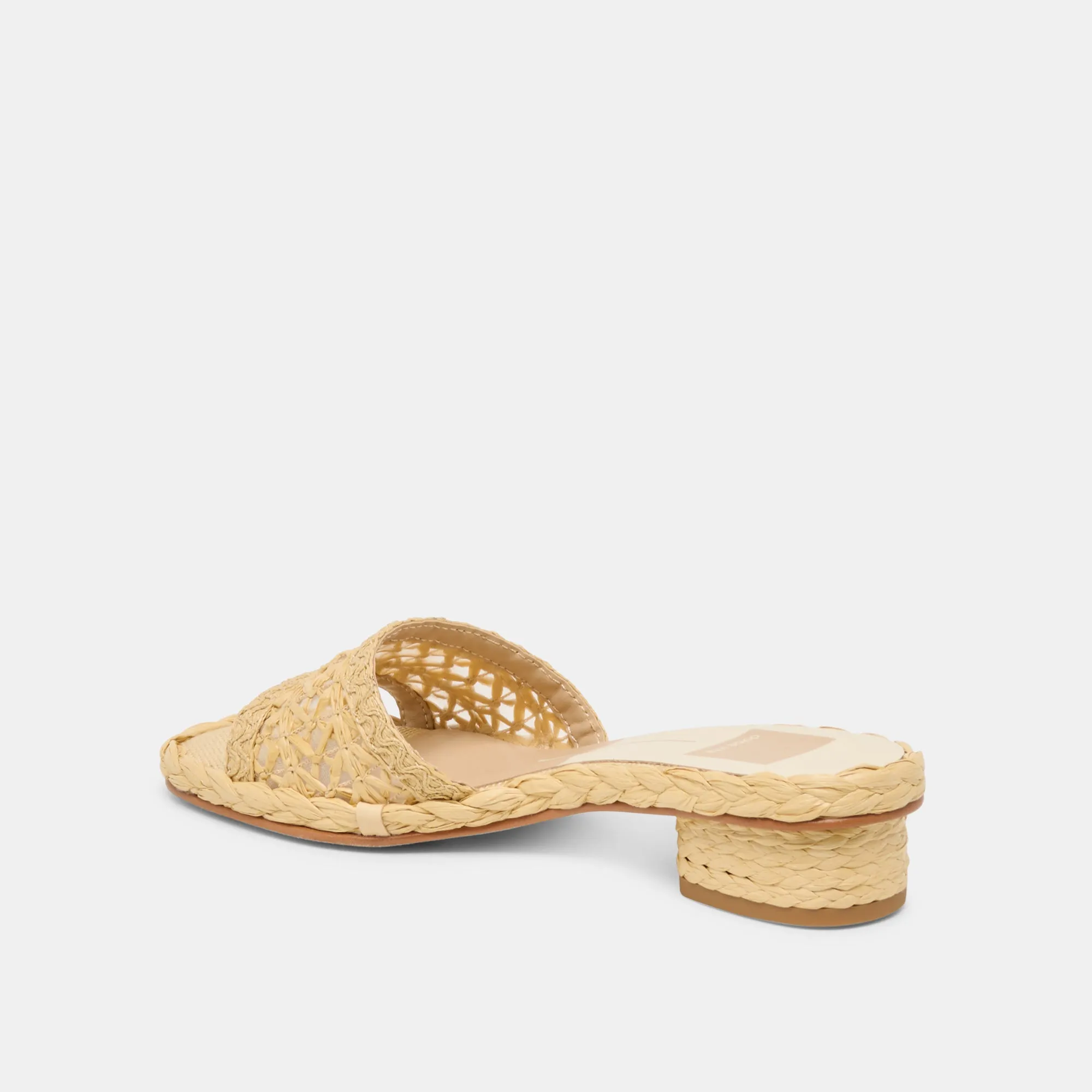 DIXI SANDALS LT NATURAL CROSS HATCH RAFFIA sold by Dolce Vita product image thumbnail 5