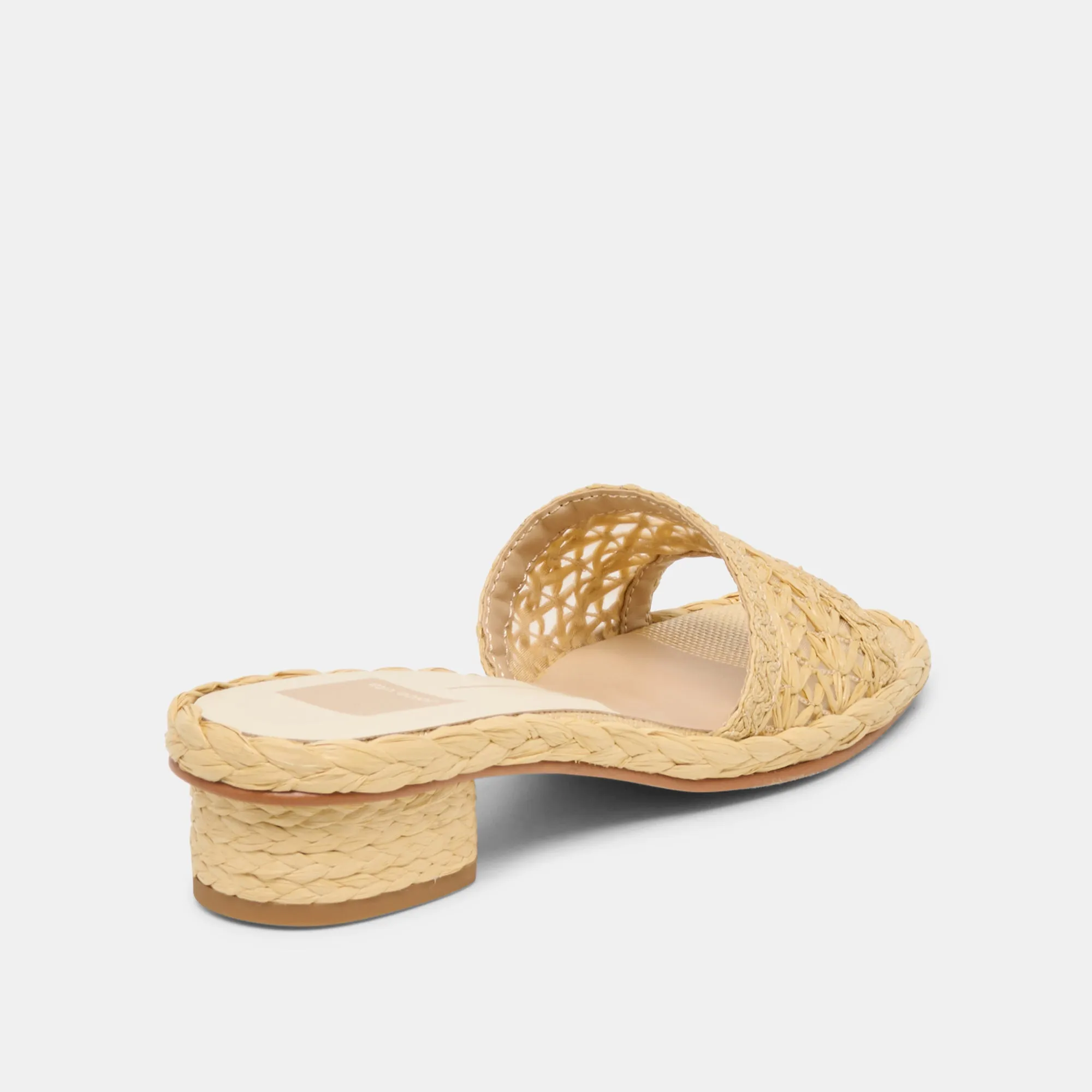 DIXI SANDALS LT NATURAL CROSS HATCH RAFFIA sold by Dolce Vita product image thumbnail 3