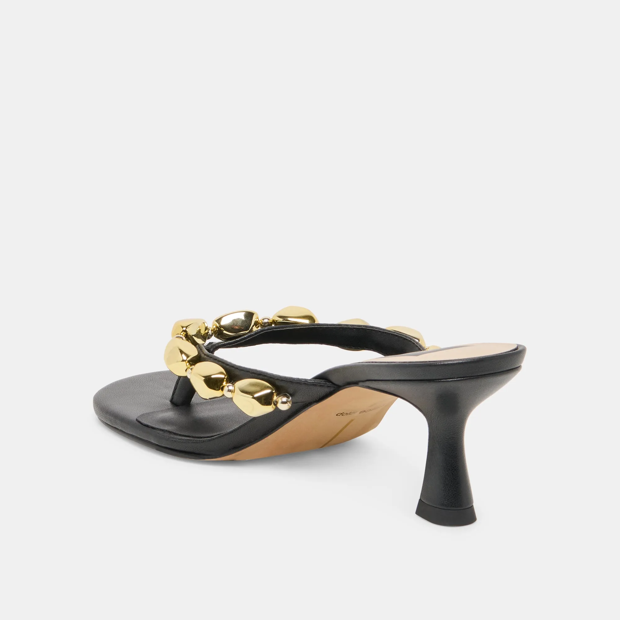 DAKSIE HEELS BLACK LEATHER sold by Dolce Vita product image thumbnail 5