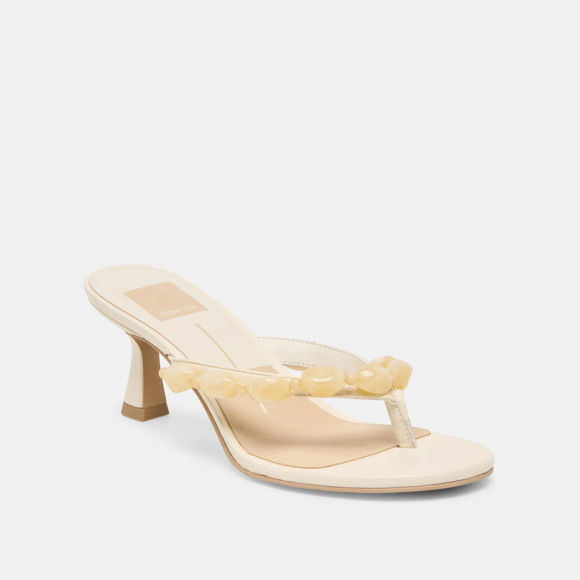 DAKSIE HEELS OFF WHITE LEATHER sold by Dolce Vita product image thumbnail 2