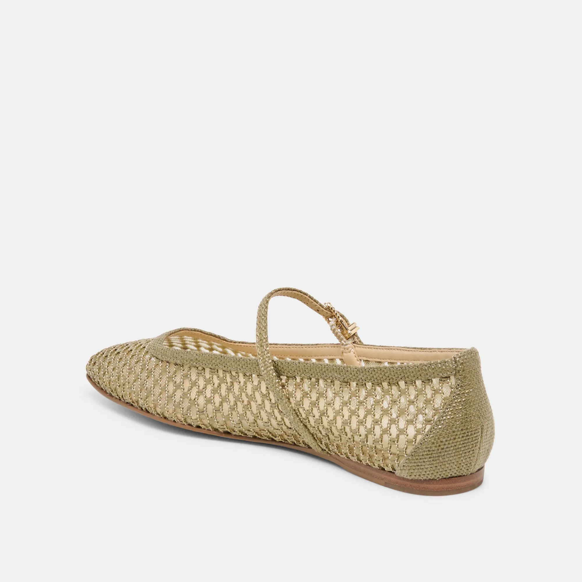 REYES BALLET FLATS OLIVE WOVEN RAFFIA sold by Dolce Vita product image thumbnail 5