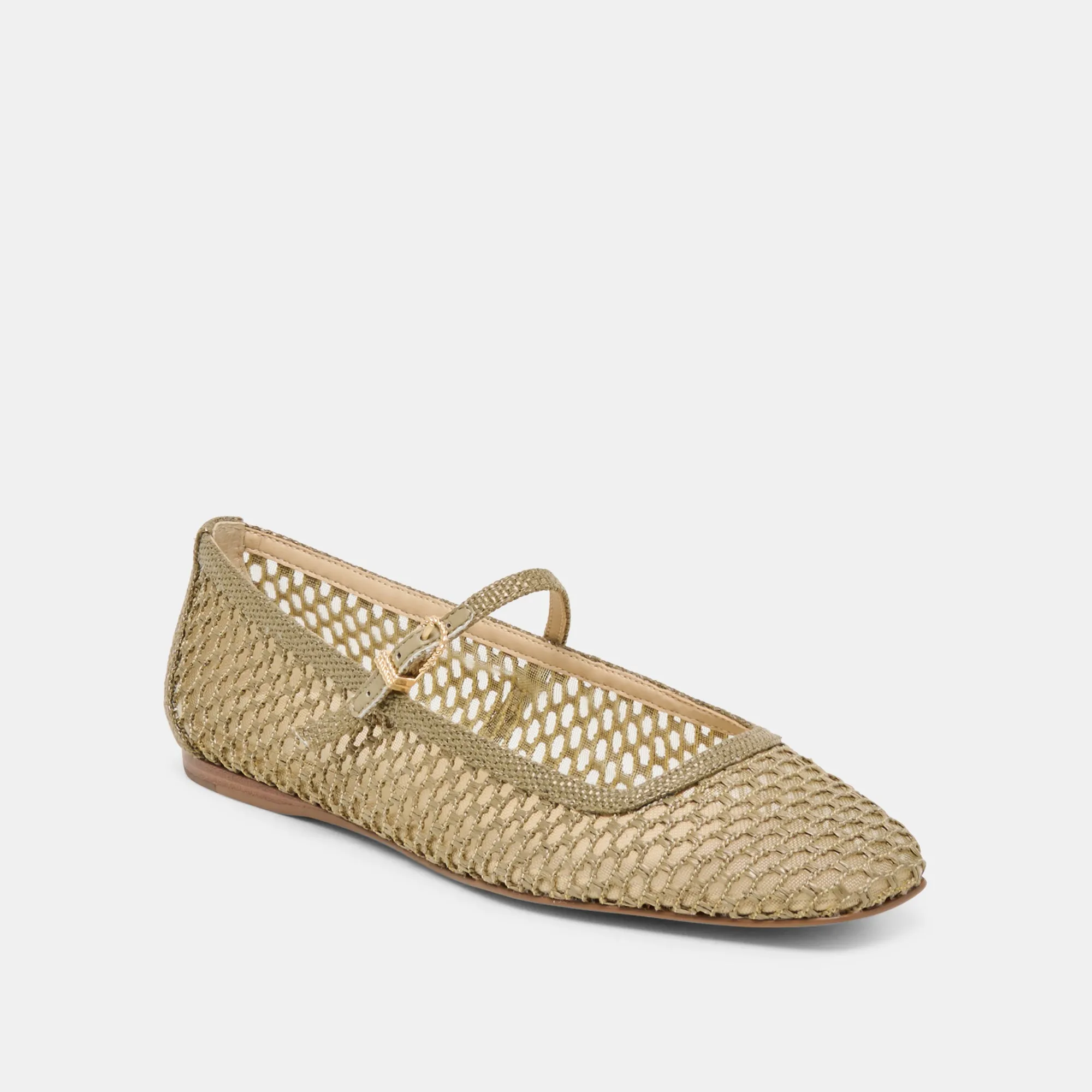 REYES BALLET FLATS OLIVE WOVEN RAFFIA sold by Dolce Vita product image thumbnail 2