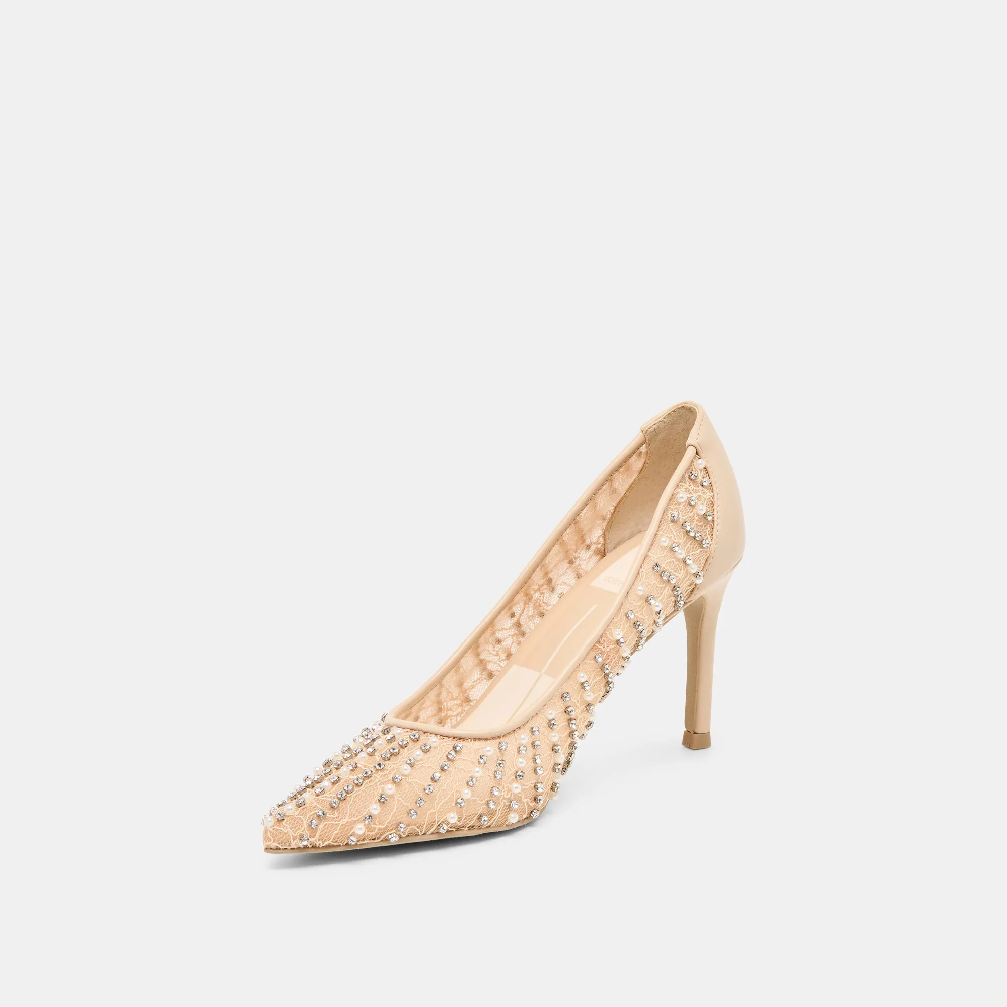 KASHE PEARL HEELS BLUSH LACE MESH sold by Dolce Vita product image thumbnail 4