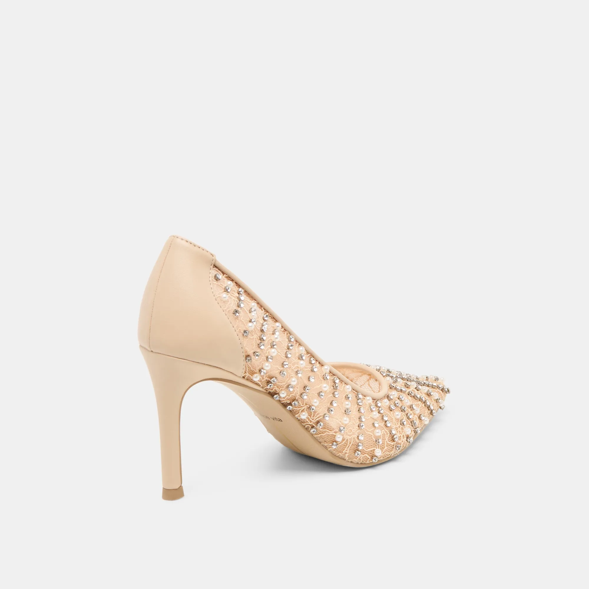 KASHE PEARL HEELS BLUSH LACE MESH sold by Dolce Vita product image thumbnail 3