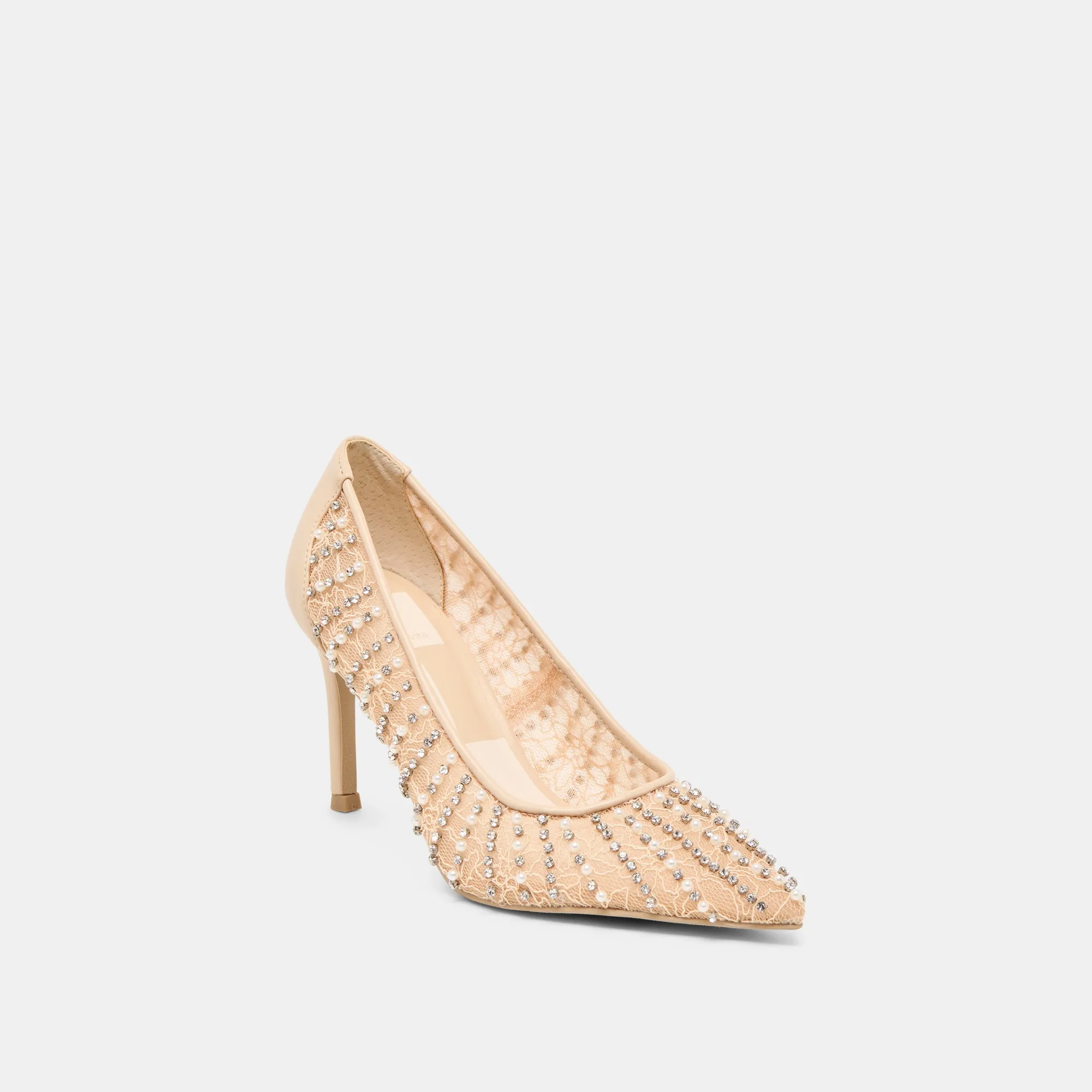 KASHE PEARL HEELS BLUSH LACE MESH sold by Dolce Vita product image thumbnail 2