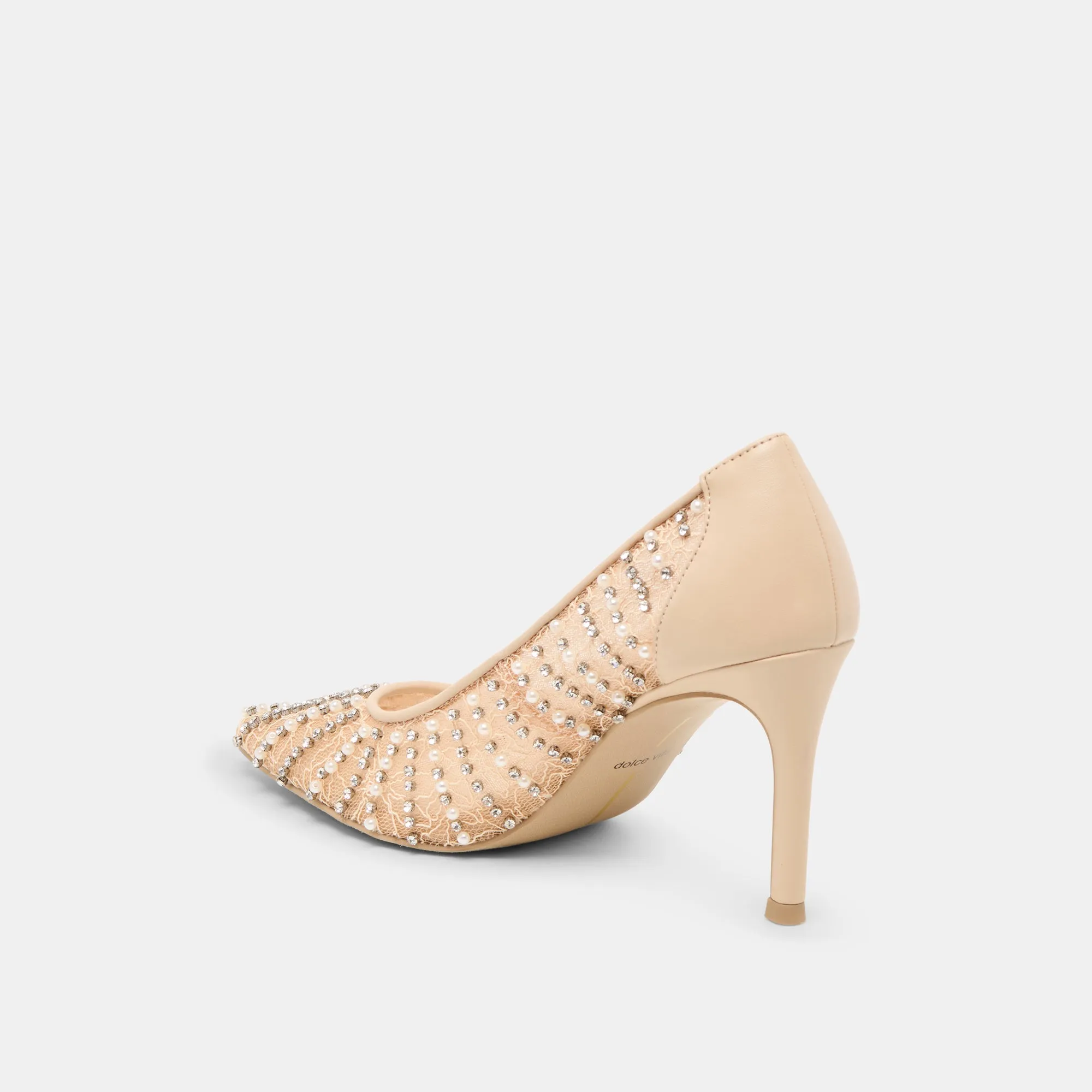 KASHE PEARL HEELS BLUSH LACE MESH sold by Dolce Vita product image thumbnail 5