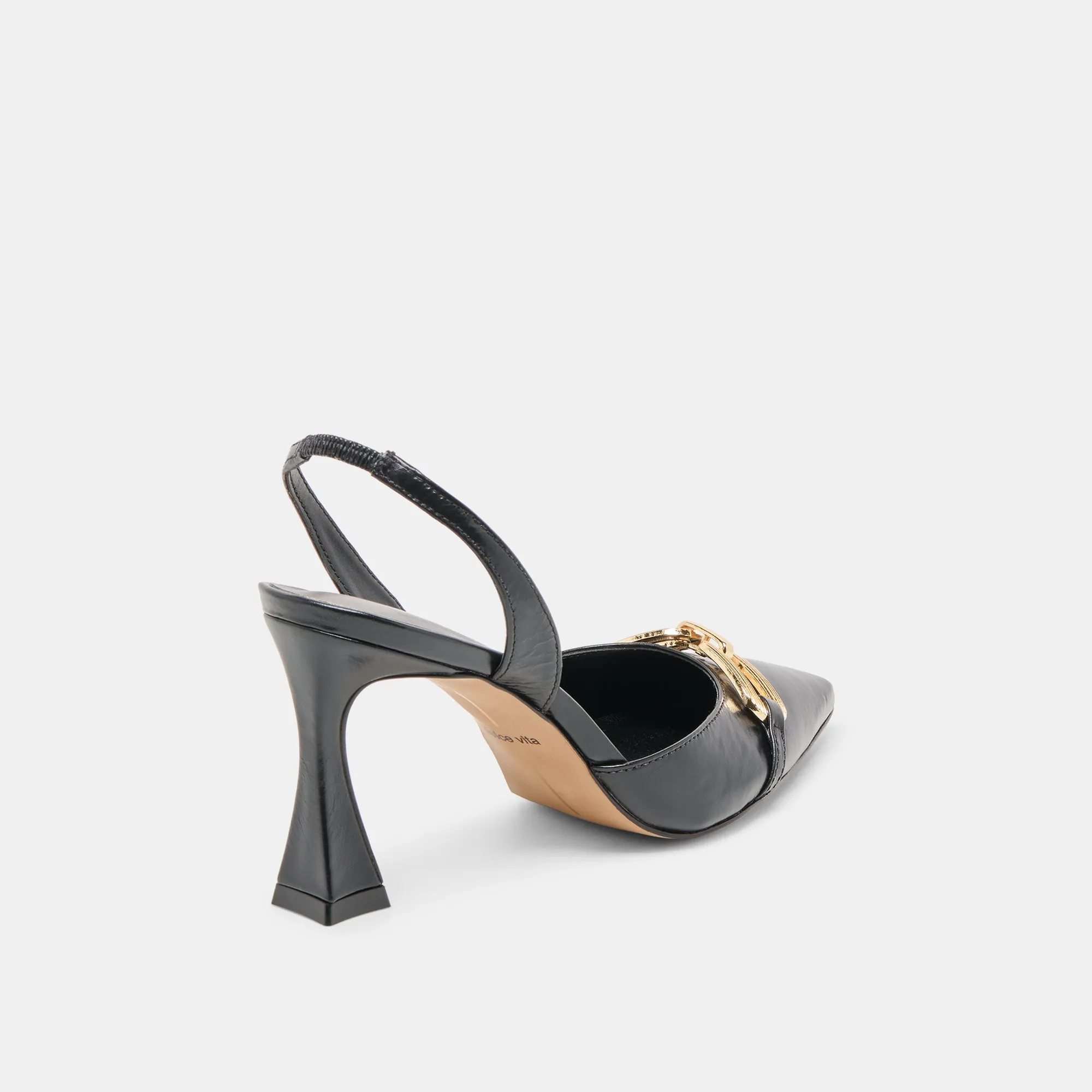 MALIK HEELS MIDNIGHT CRINKLE PATENT - re:vita sold by Dolce Vita product image thumbnail 5