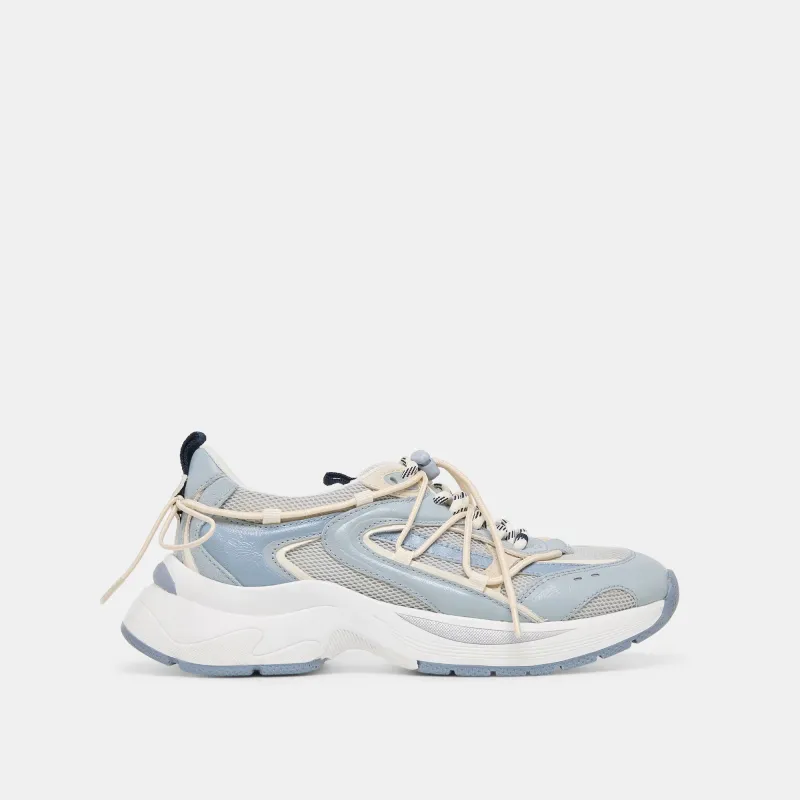 SELMAR SNEAKERS BLUE MULTI LEATHER made by Dolce Vita