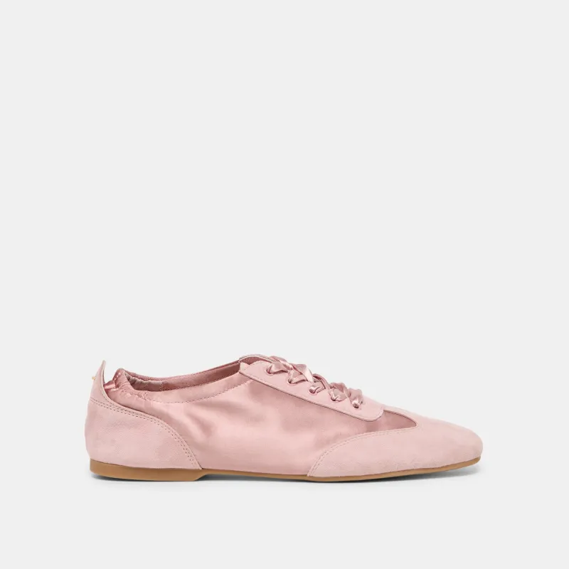 ITZY SNEAKERS PINK SATIN sold by Dolce Vita