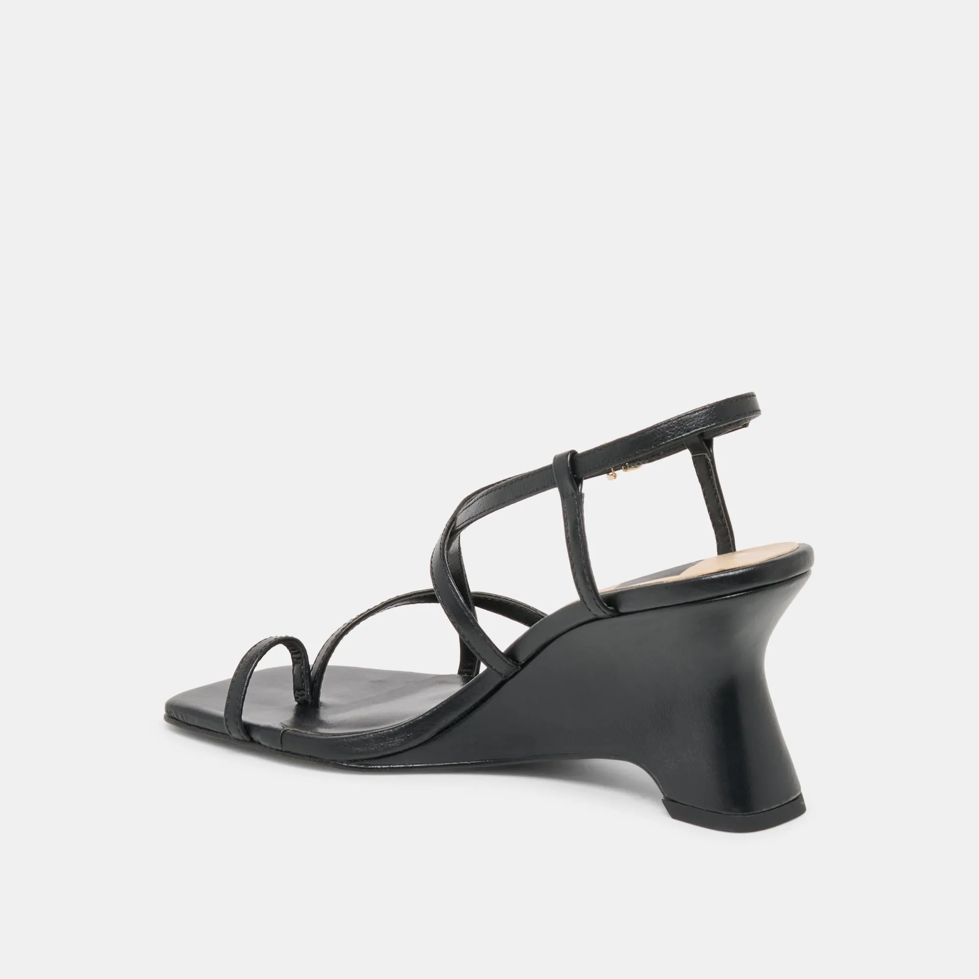 AYLEE WEDGES BLACK LEATHER sold by Dolce Vita product image thumbnail 5