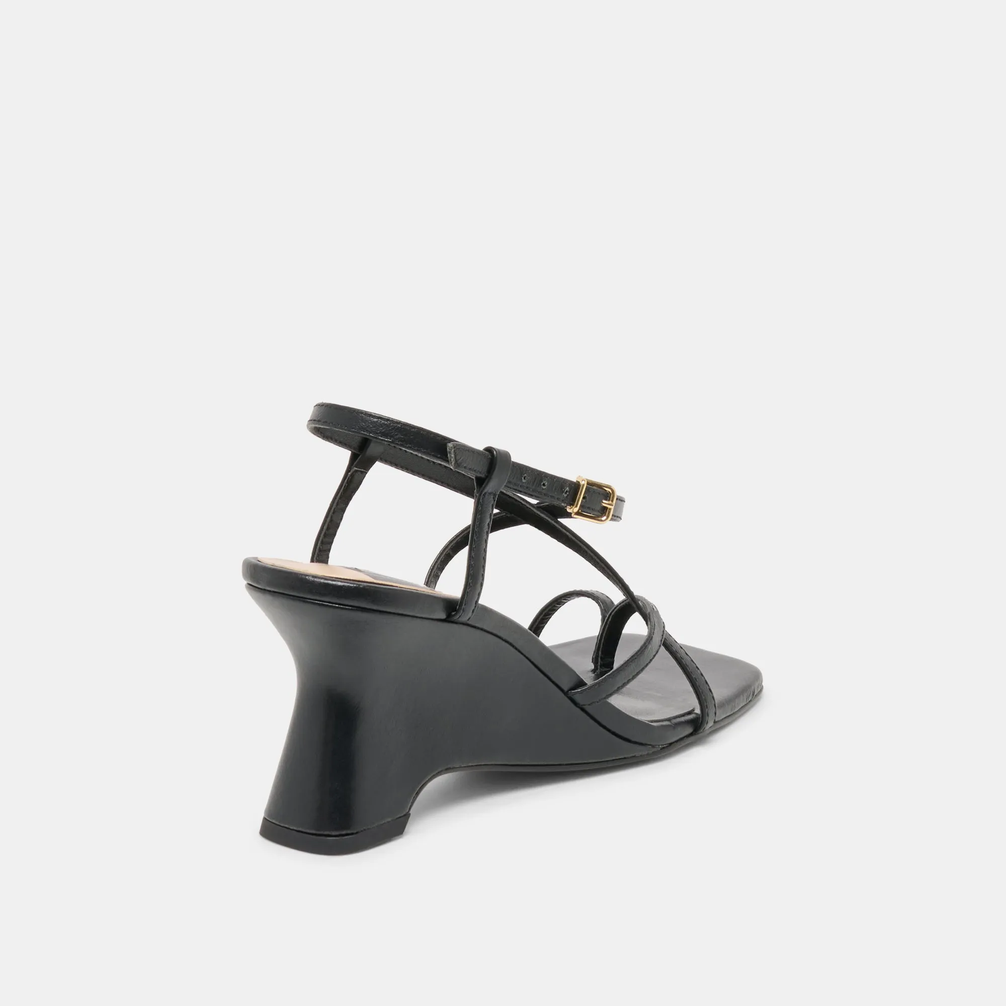 AYLEE WEDGES BLACK LEATHER sold by Dolce Vita product image thumbnail 3