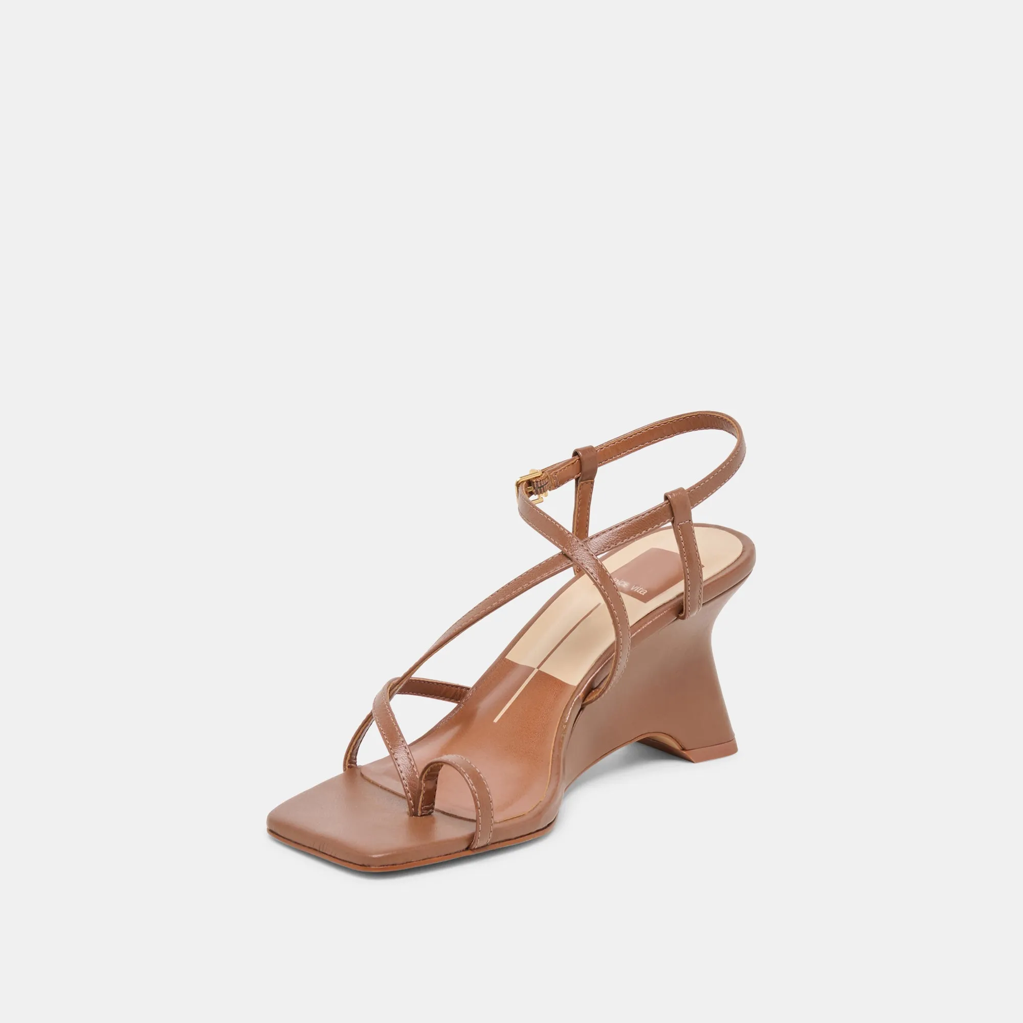 AYLEE WEDGES COGNAC LEATHER sold by Dolce Vita product image thumbnail 4