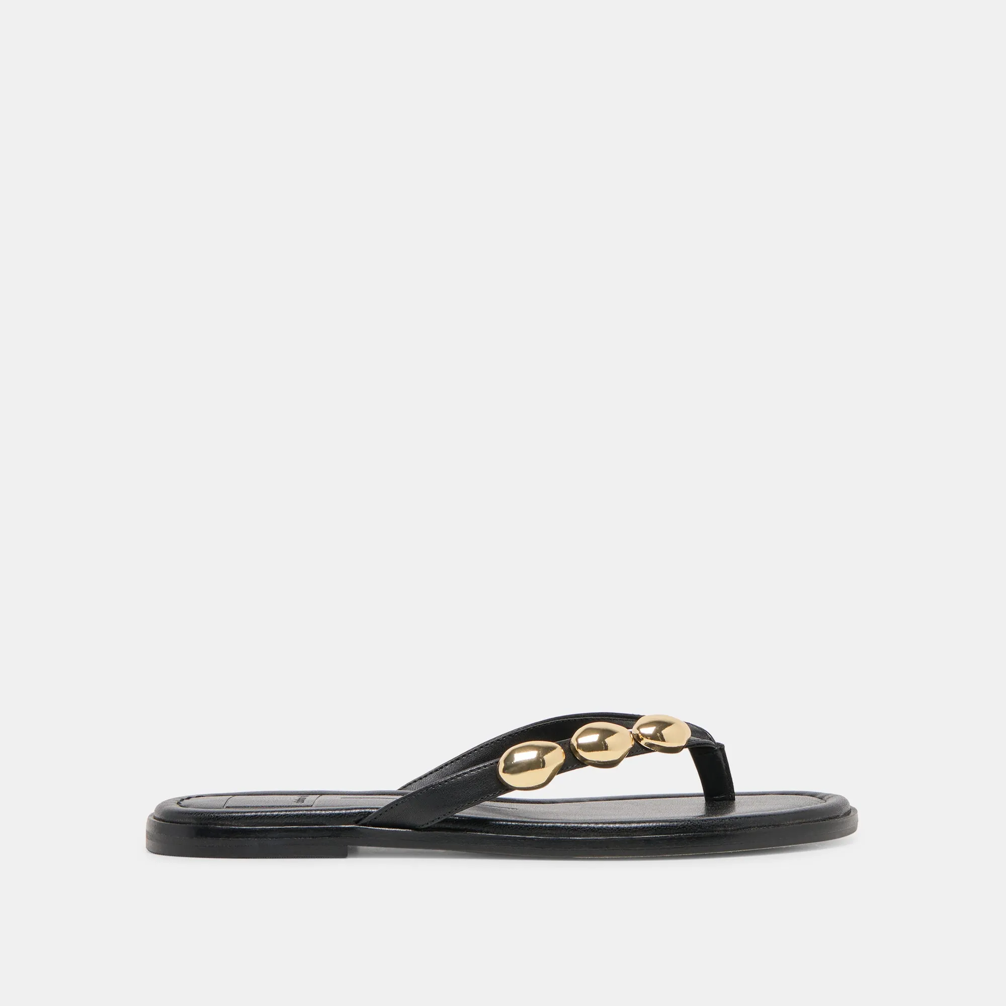JUNY SANDALS BLACK LEATHER sold by Dolce Vita