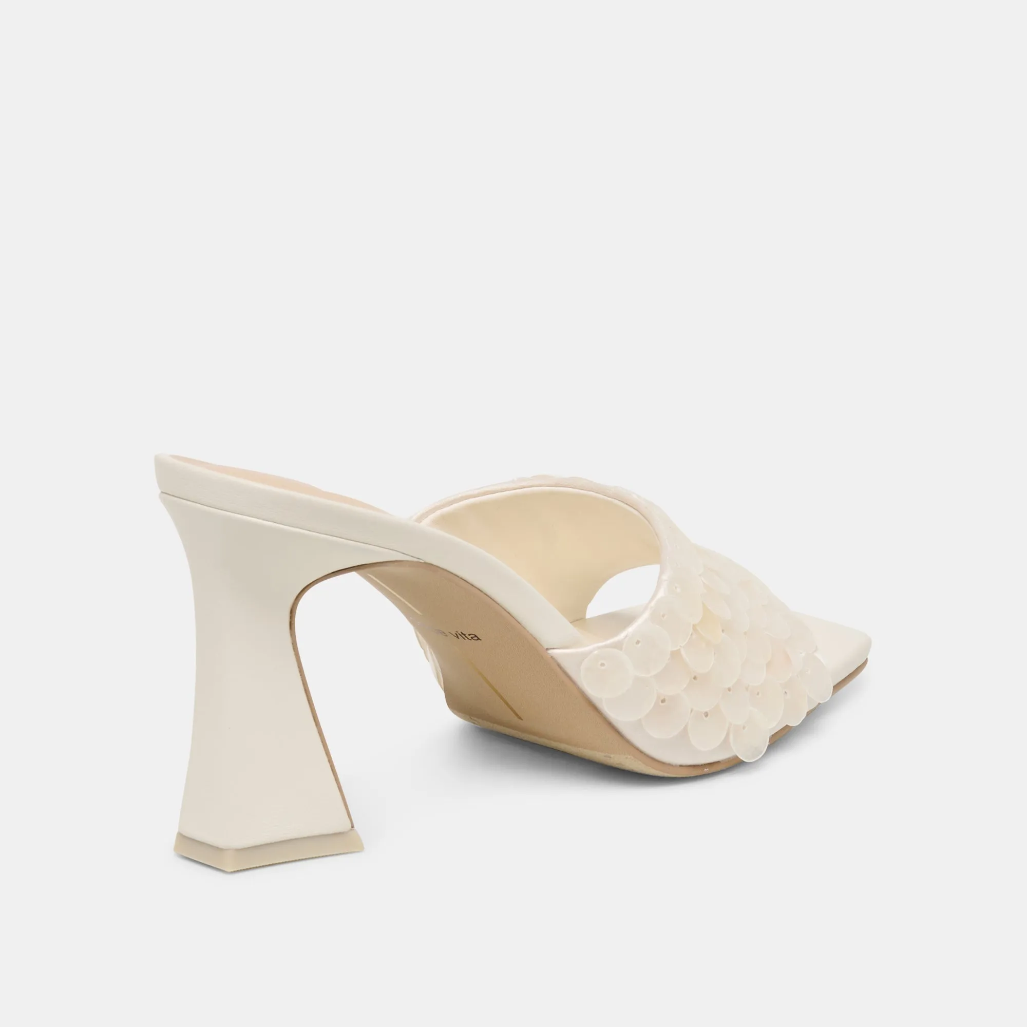 NANDY CONFETTI HEELS IVORY SEQUIN sold by Dolce Vita product image thumbnail 3
