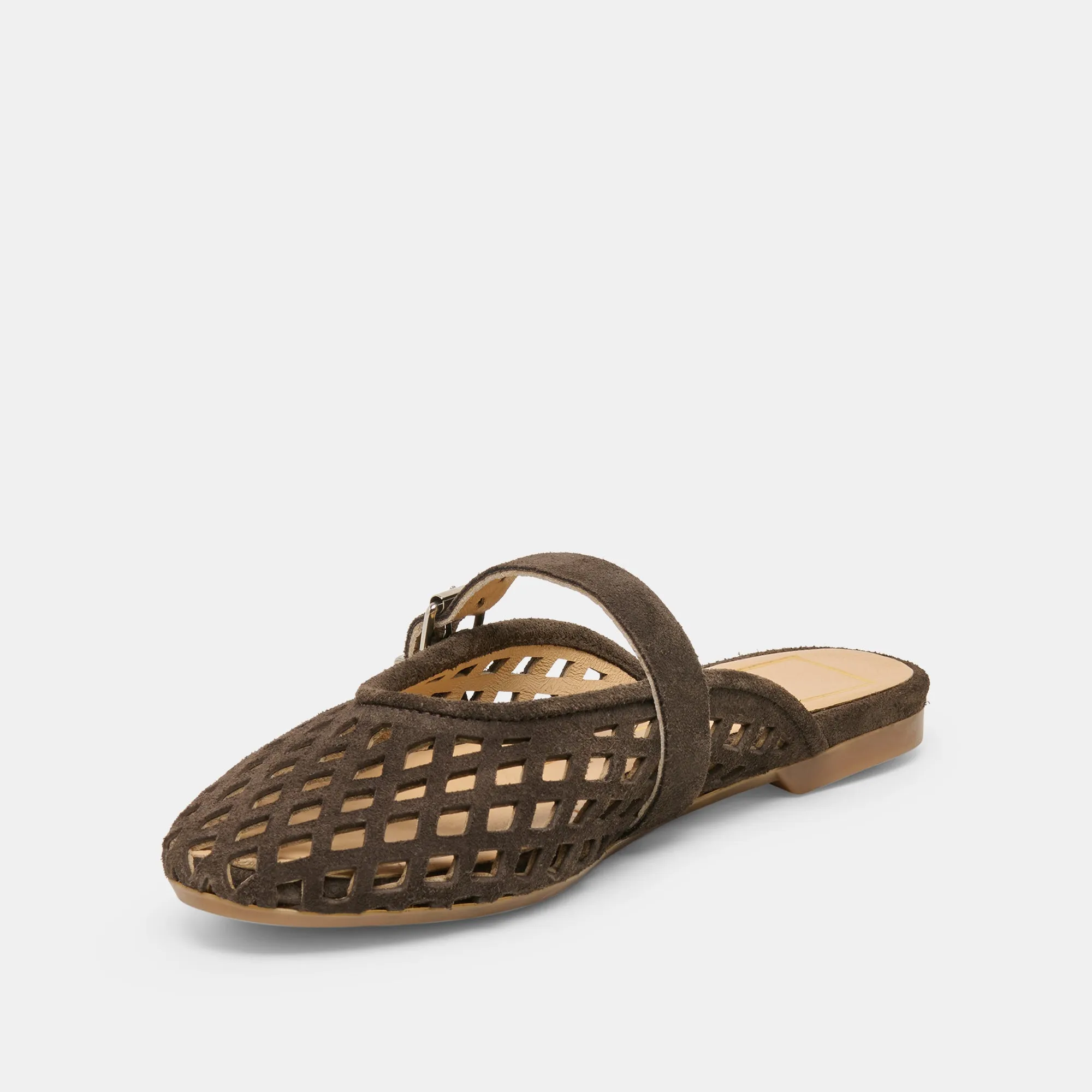 MIRIAN FLATS DK BROWN SUEDE sold by Dolce Vita product image thumbnail 4