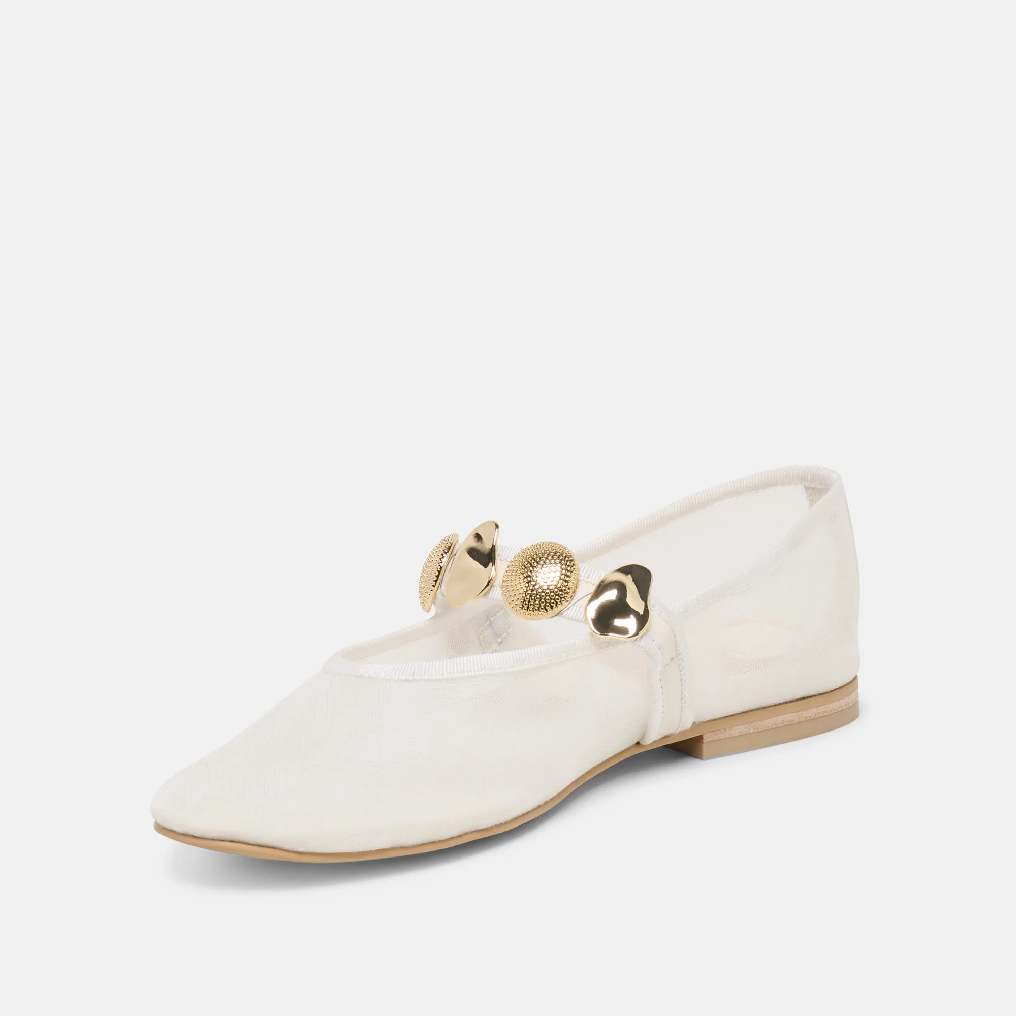 RELAN MESH BALLET FLATS WHITE MESH sold by Dolce Vita product image thumbnail 4