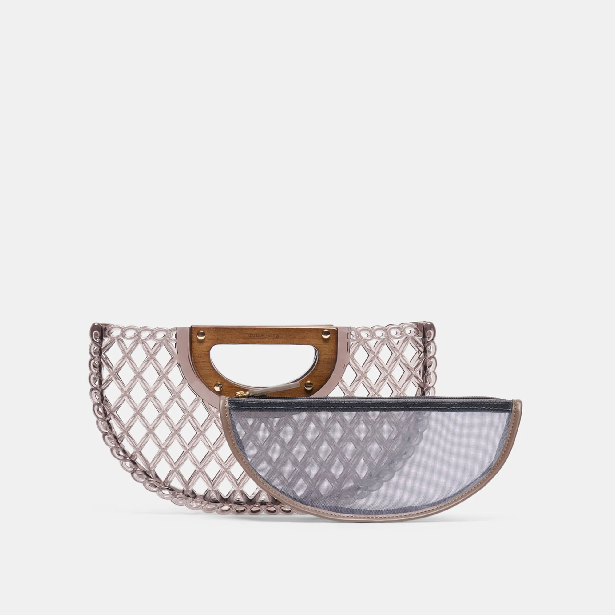 SOLANDRA CLUTCH SMOKE JELLY sold by Dolce Vita product image thumbnail 2