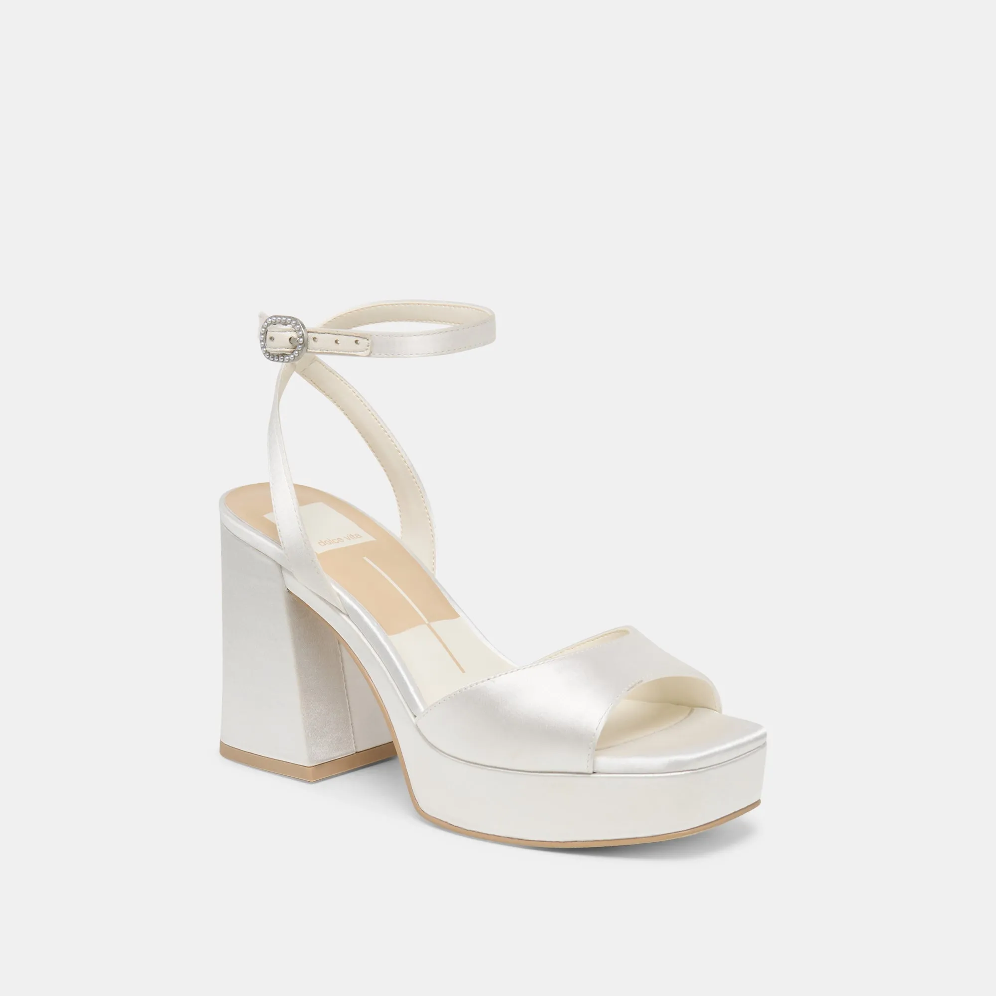 FELICA HEELS WHITE SATIN sold by Dolce Vita product image thumbnail 2