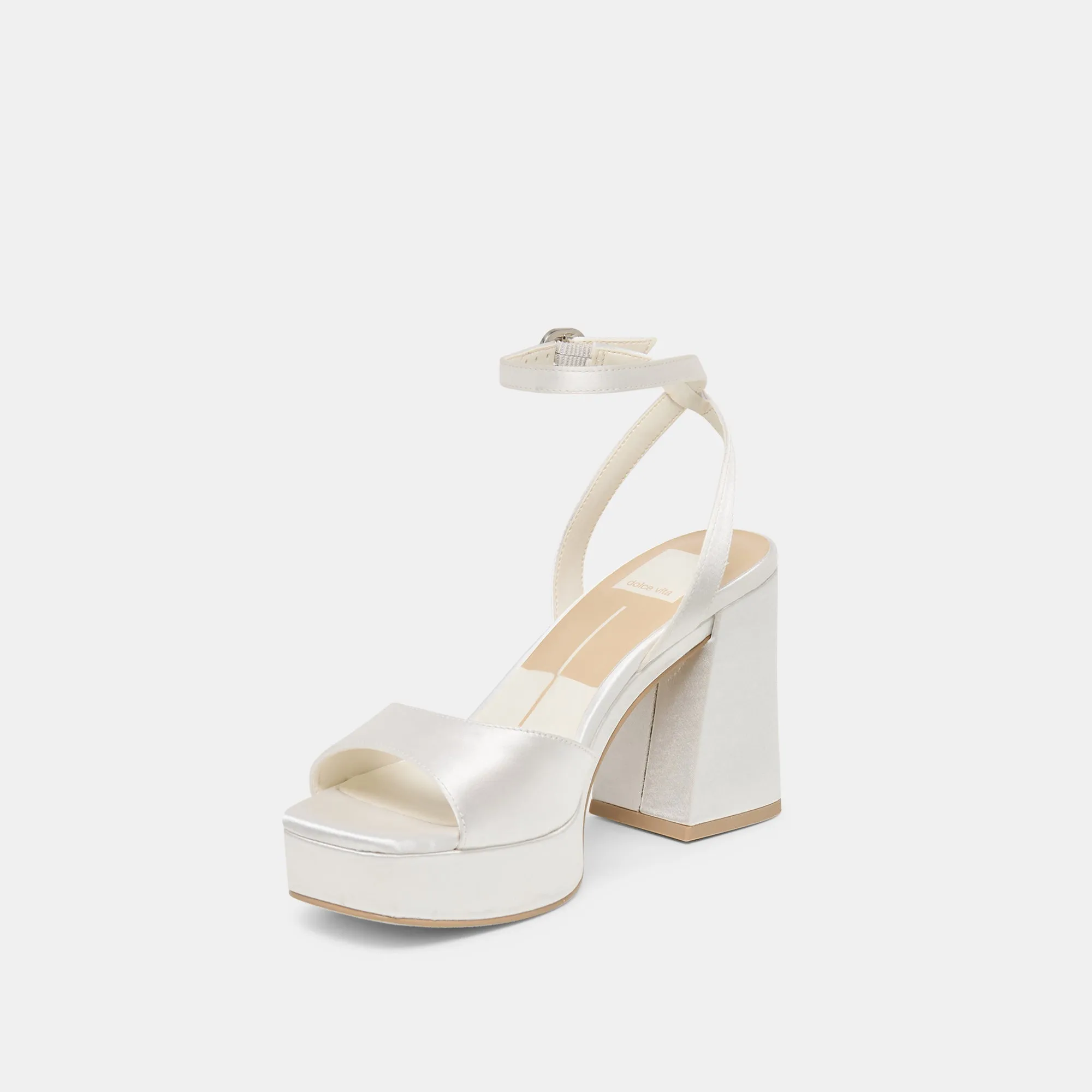 FELICA HEELS WHITE SATIN sold by Dolce Vita product image thumbnail 4