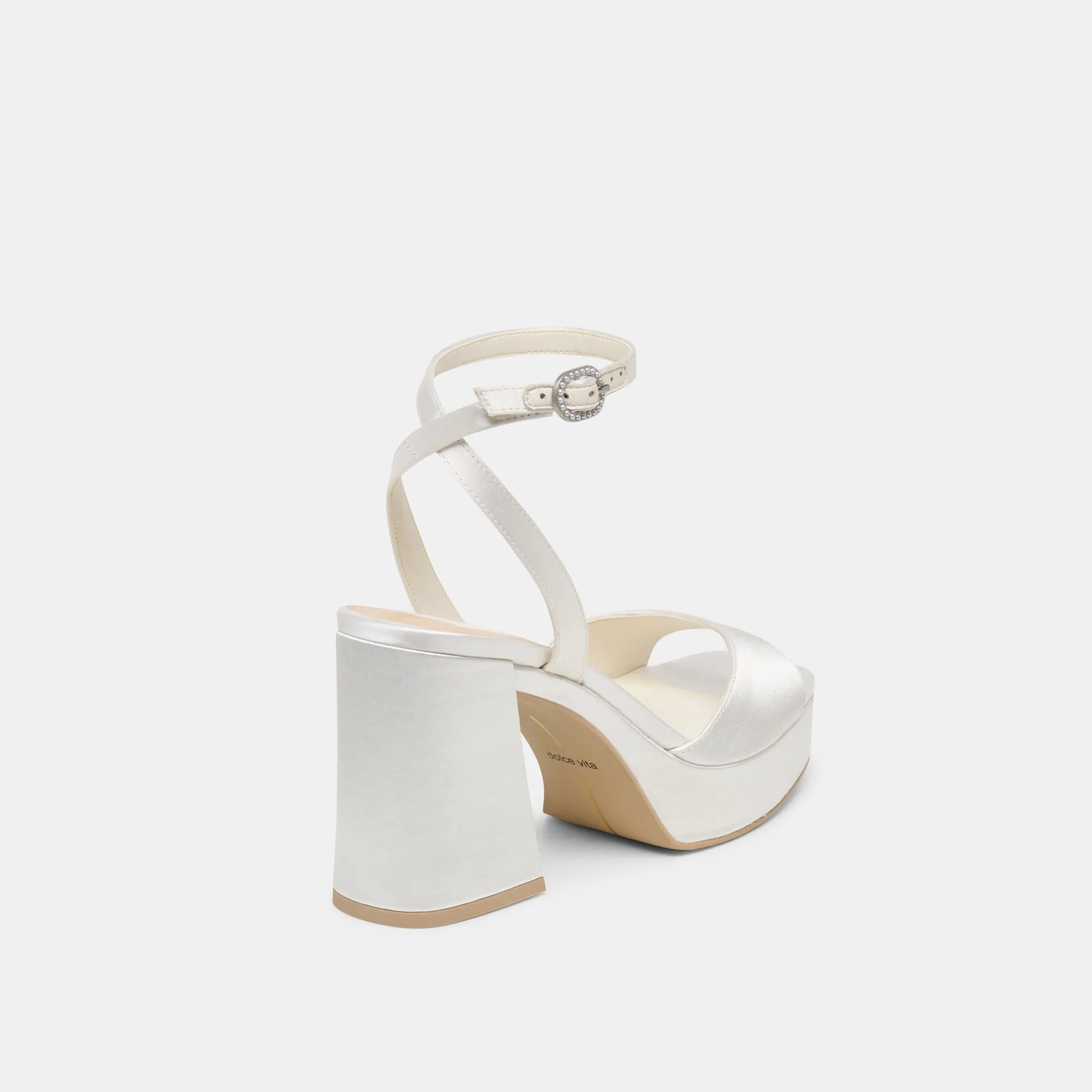FELICA HEELS WHITE SATIN sold by Dolce Vita product image thumbnail 3