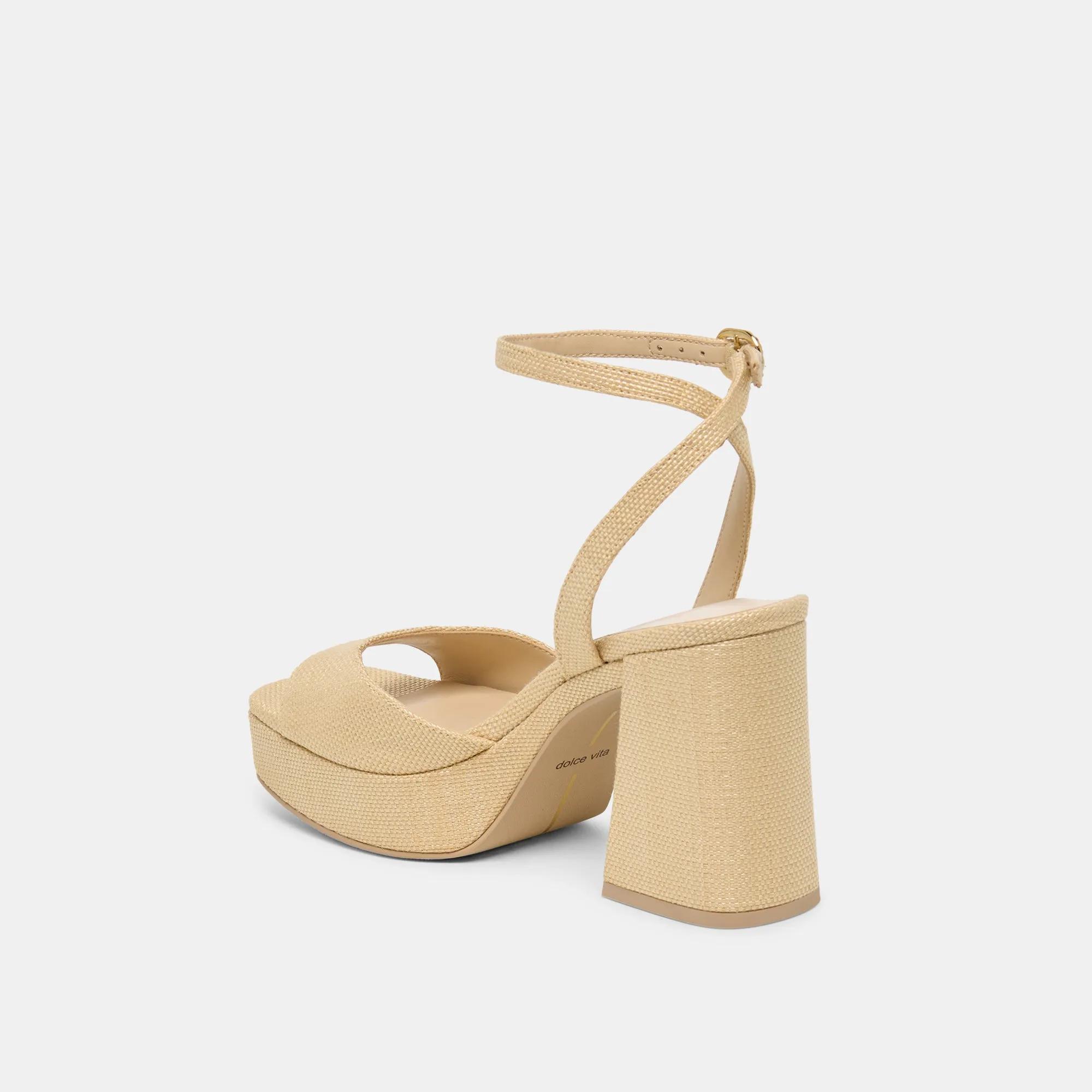 FELICA HEELS NATURAL RAFFIA sold by Dolce Vita product image thumbnail 5