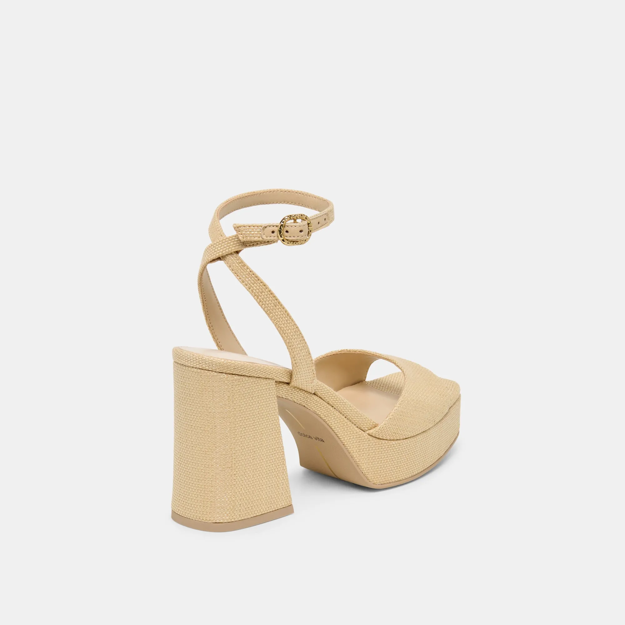 FELICA HEELS NATURAL RAFFIA sold by Dolce Vita product image thumbnail 3