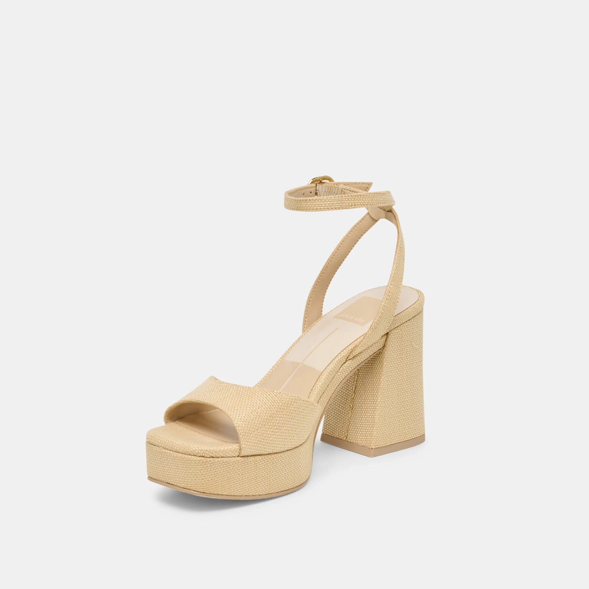 FELICA HEELS NATURAL RAFFIA sold by Dolce Vita product image thumbnail 4