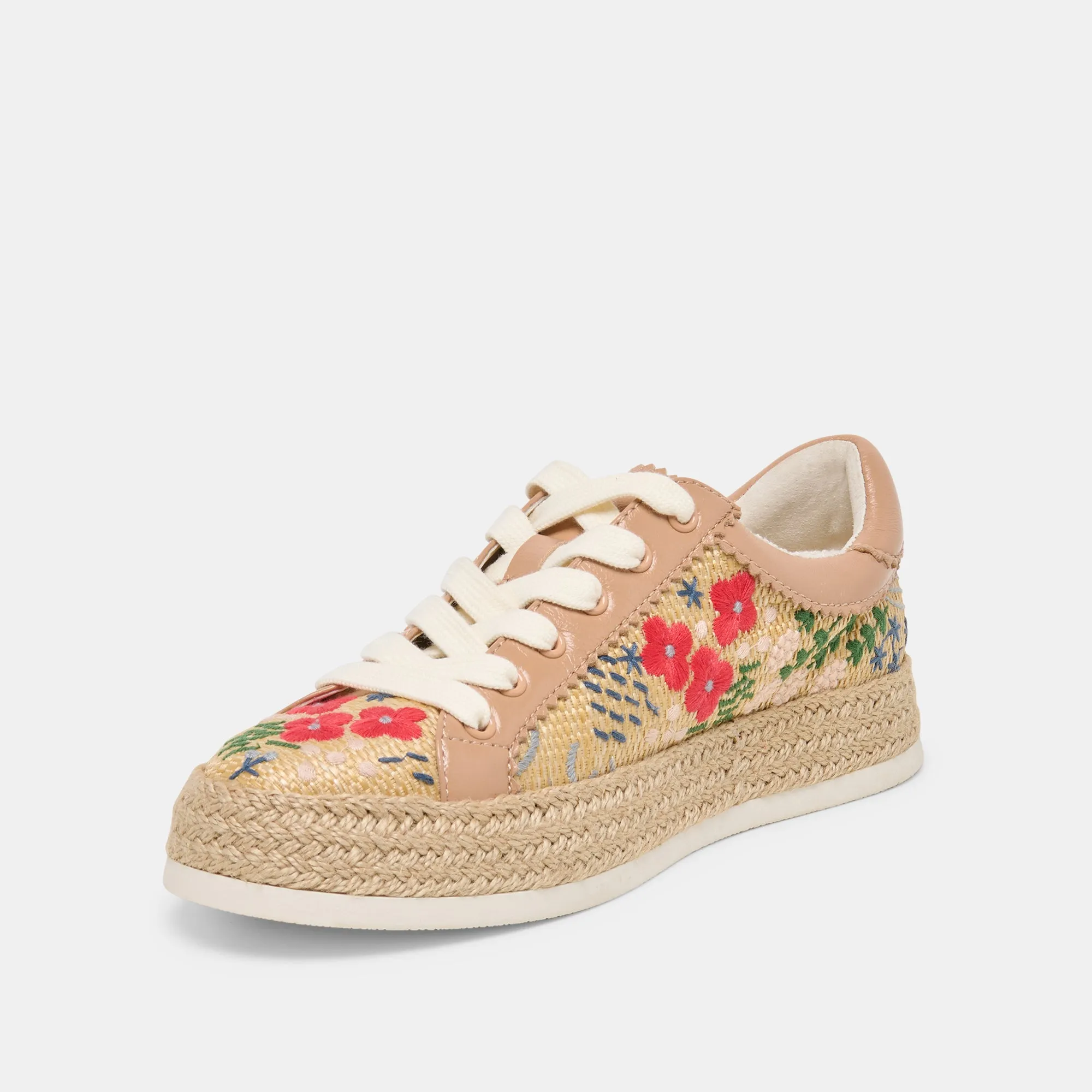 AZALIA SNEAKERS SAND FLORAL RAFFIA sold by Dolce Vita product image thumbnail 4