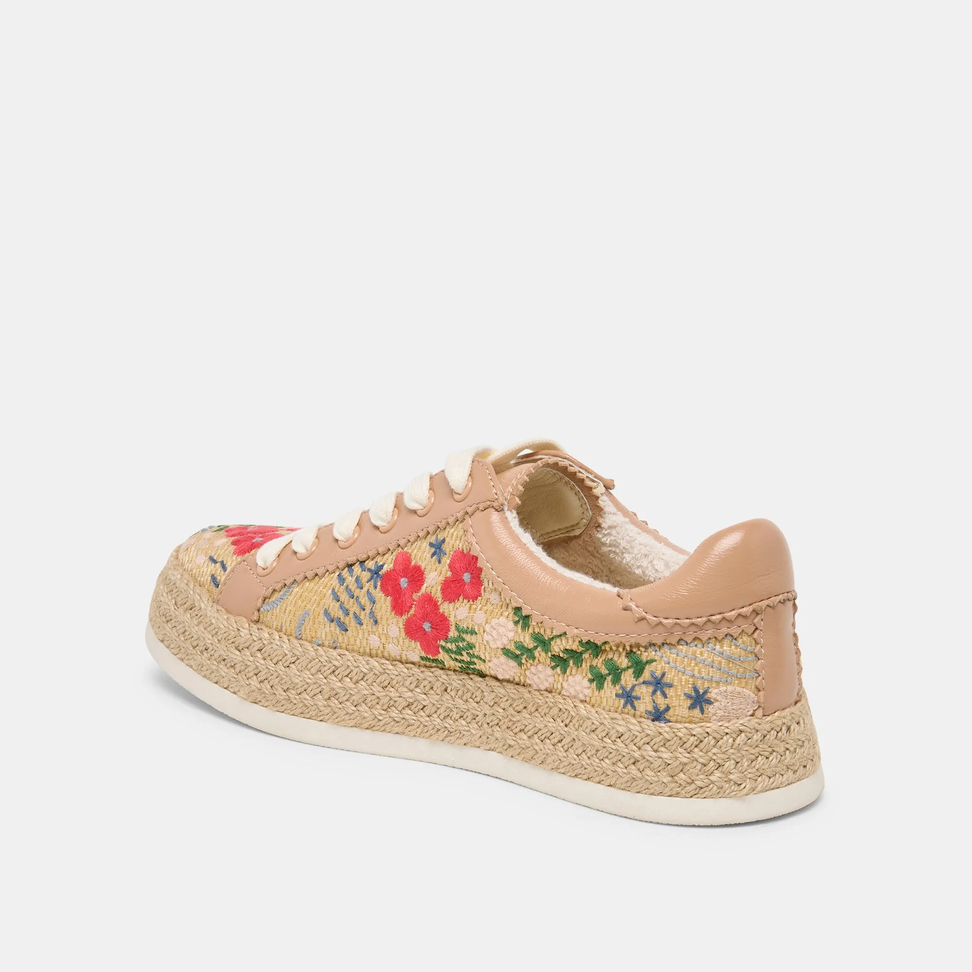AZALIA SNEAKERS SAND FLORAL RAFFIA sold by Dolce Vita product image thumbnail 5