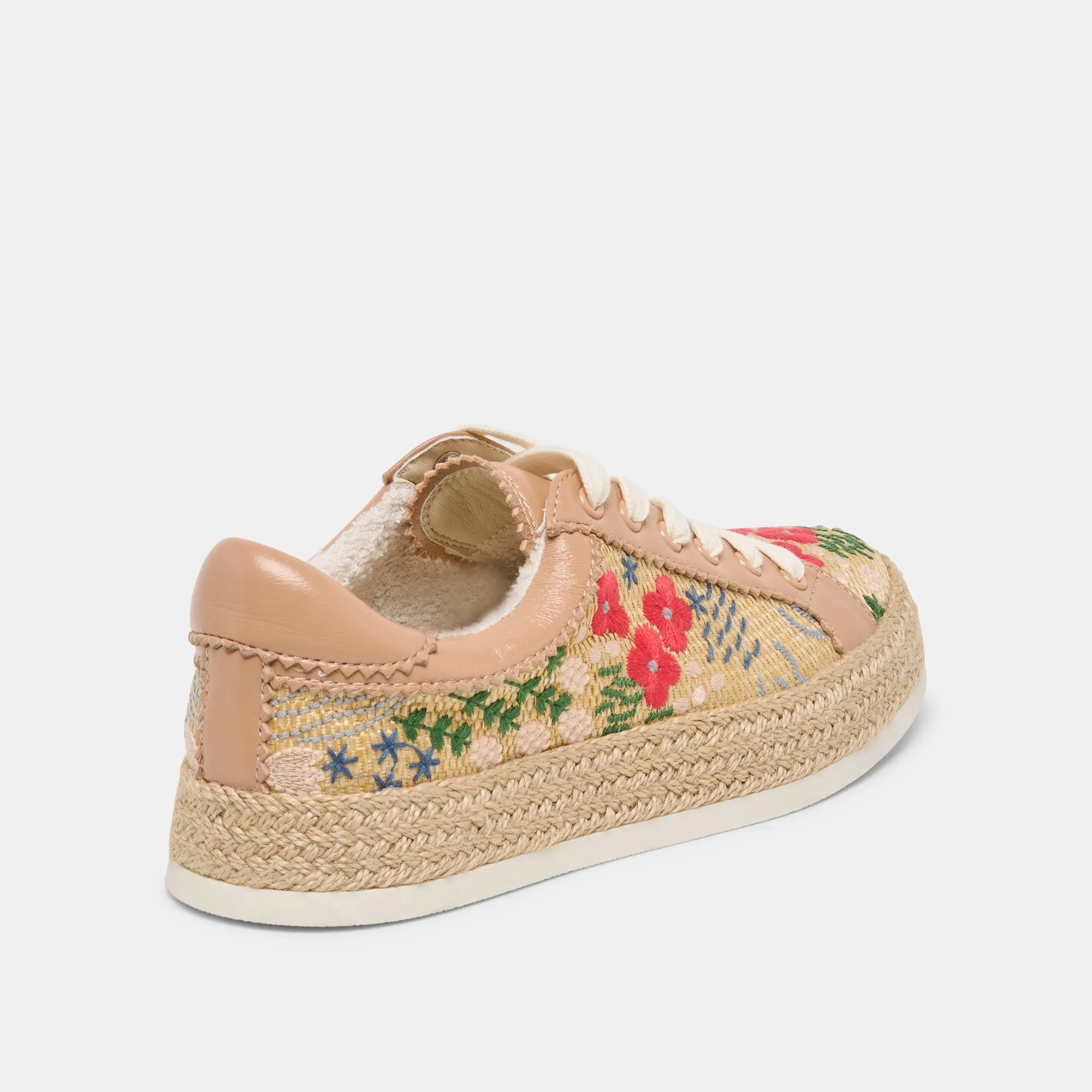 AZALIA SNEAKERS SAND FLORAL RAFFIA sold by Dolce Vita product image thumbnail 3