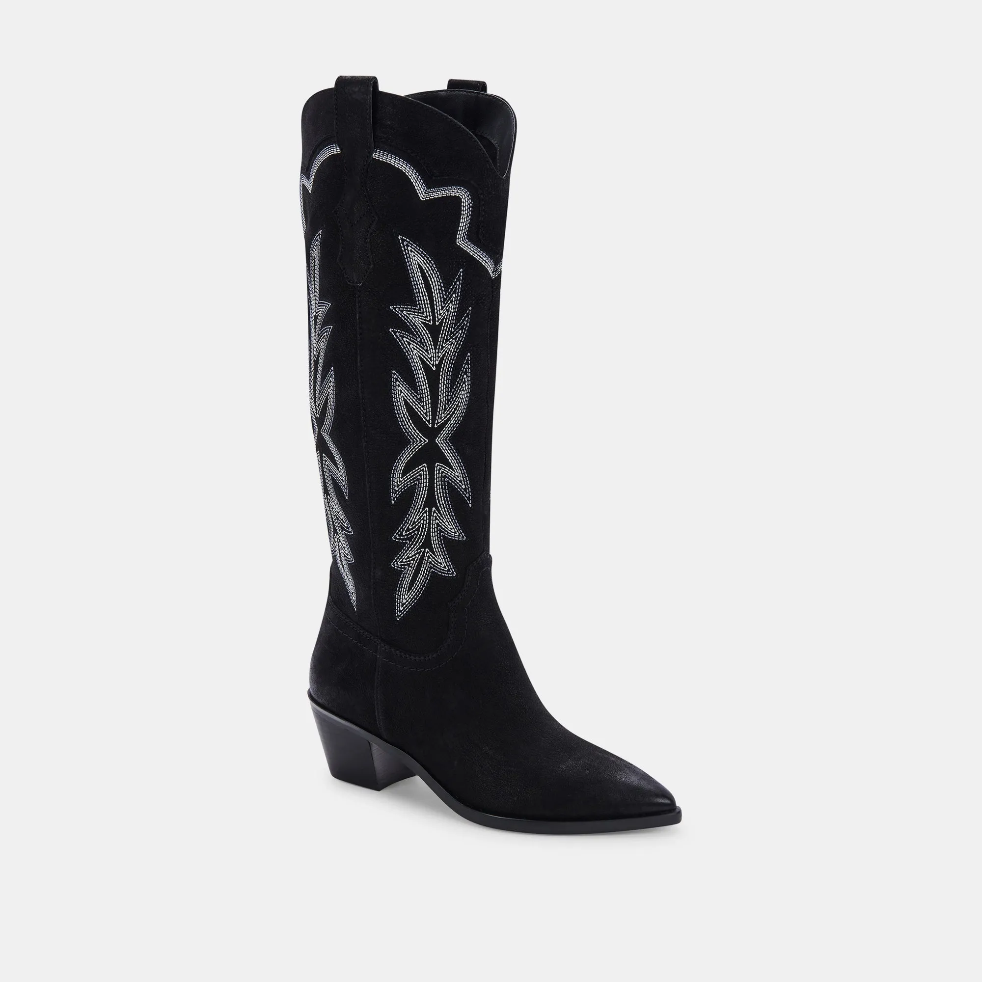 SHIREN BOOTS BLACK NUBUCK - re:vita sold by Dolce Vita product image thumbnail 3