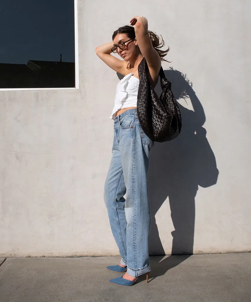 KANIKA HEELS BLUE DENIM - re:vita sold by Dolce Vita product image thumbnail 4