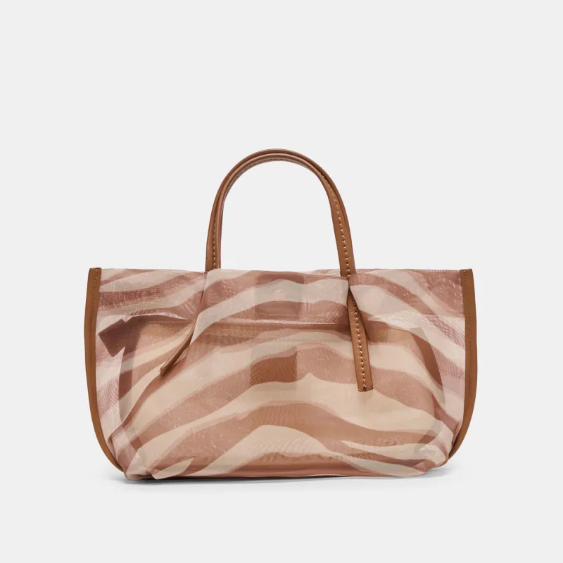 SELENE HANDBAG ZEBRA MESH sold by Dolce Vita