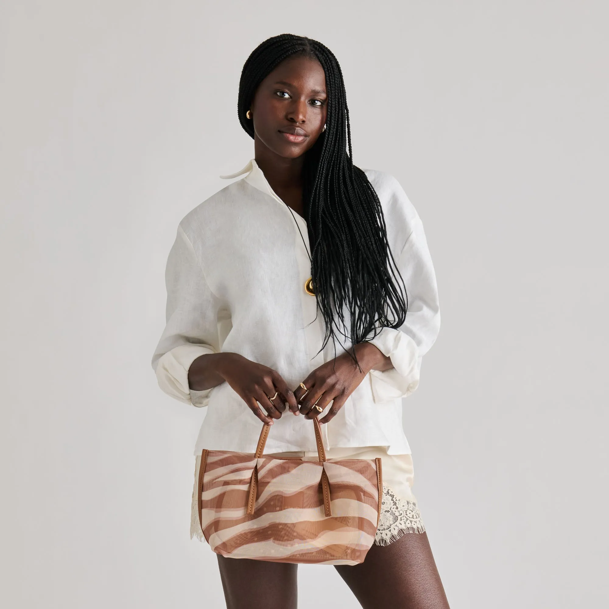 SELENE HANDBAG ZEBRA MESH sold by Dolce Vita product image thumbnail 2