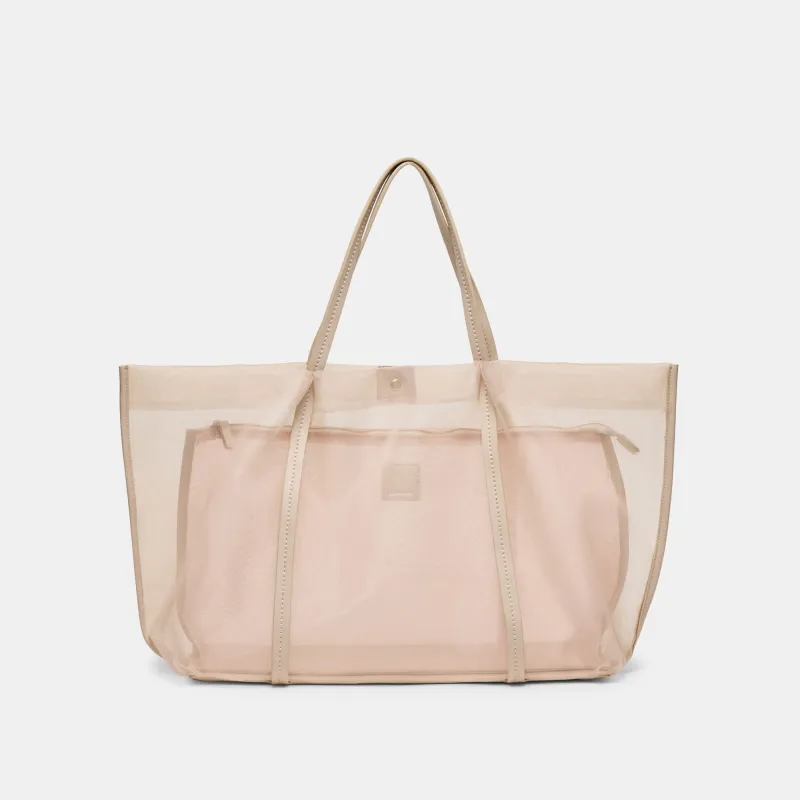 AISLIN TOTE BLUSH MESH sold by Dolce Vita