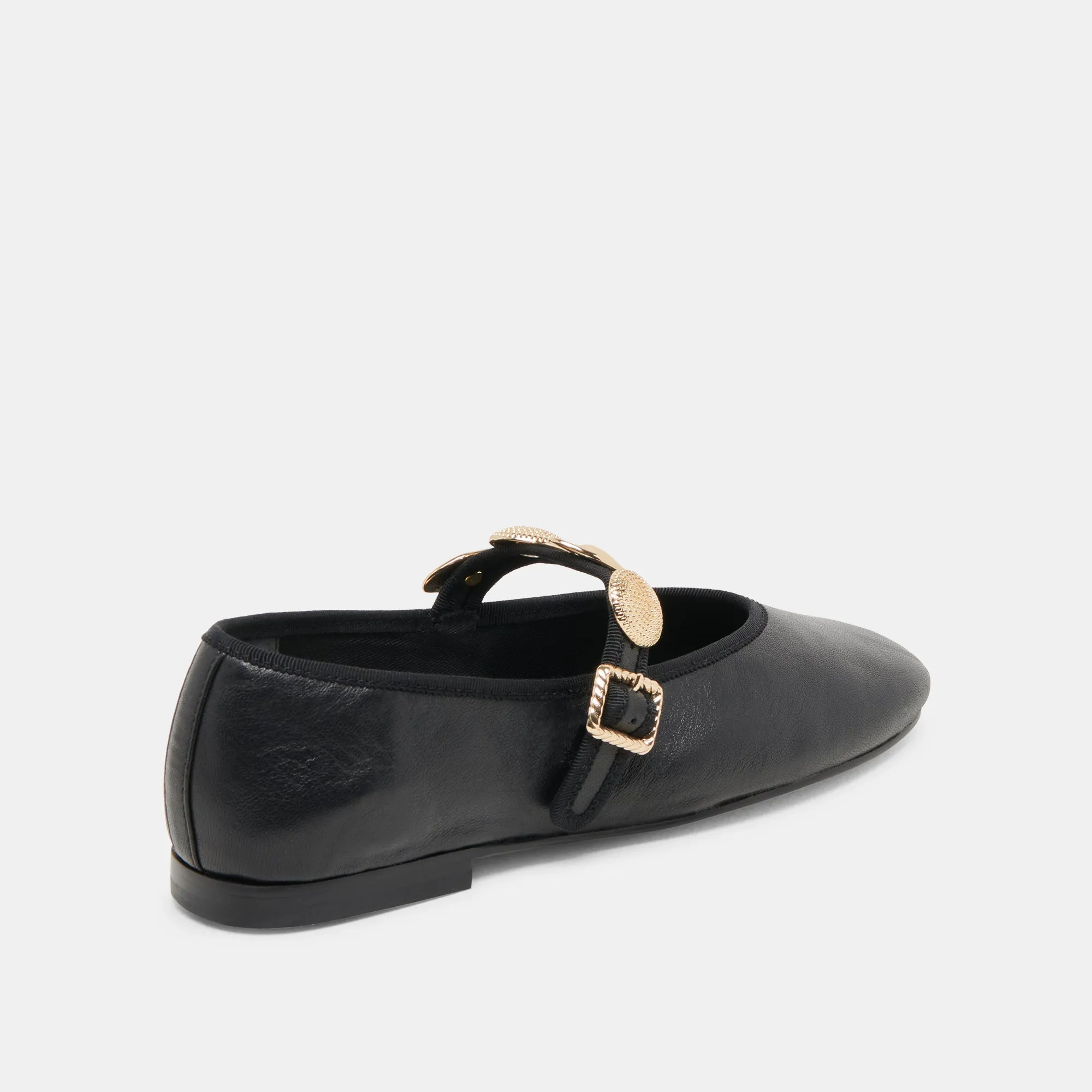 RELAN WIDE BALLET FLATS BLACK LEATHER sold by Dolce Vita product image thumbnail 3