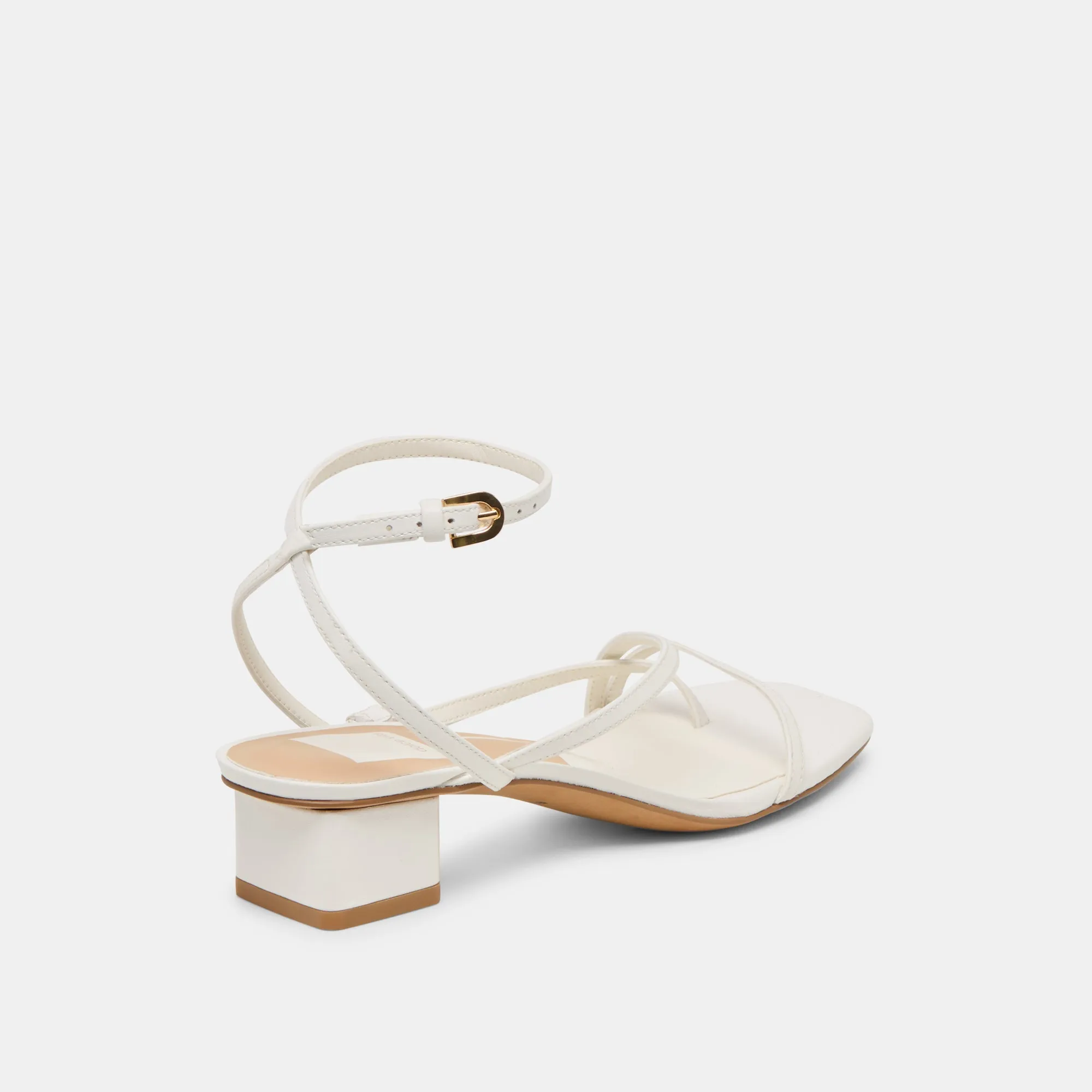 KARLOS WIDE SANDALS TRUE WHITE LEATHER sold by Dolce Vita product image thumbnail 3