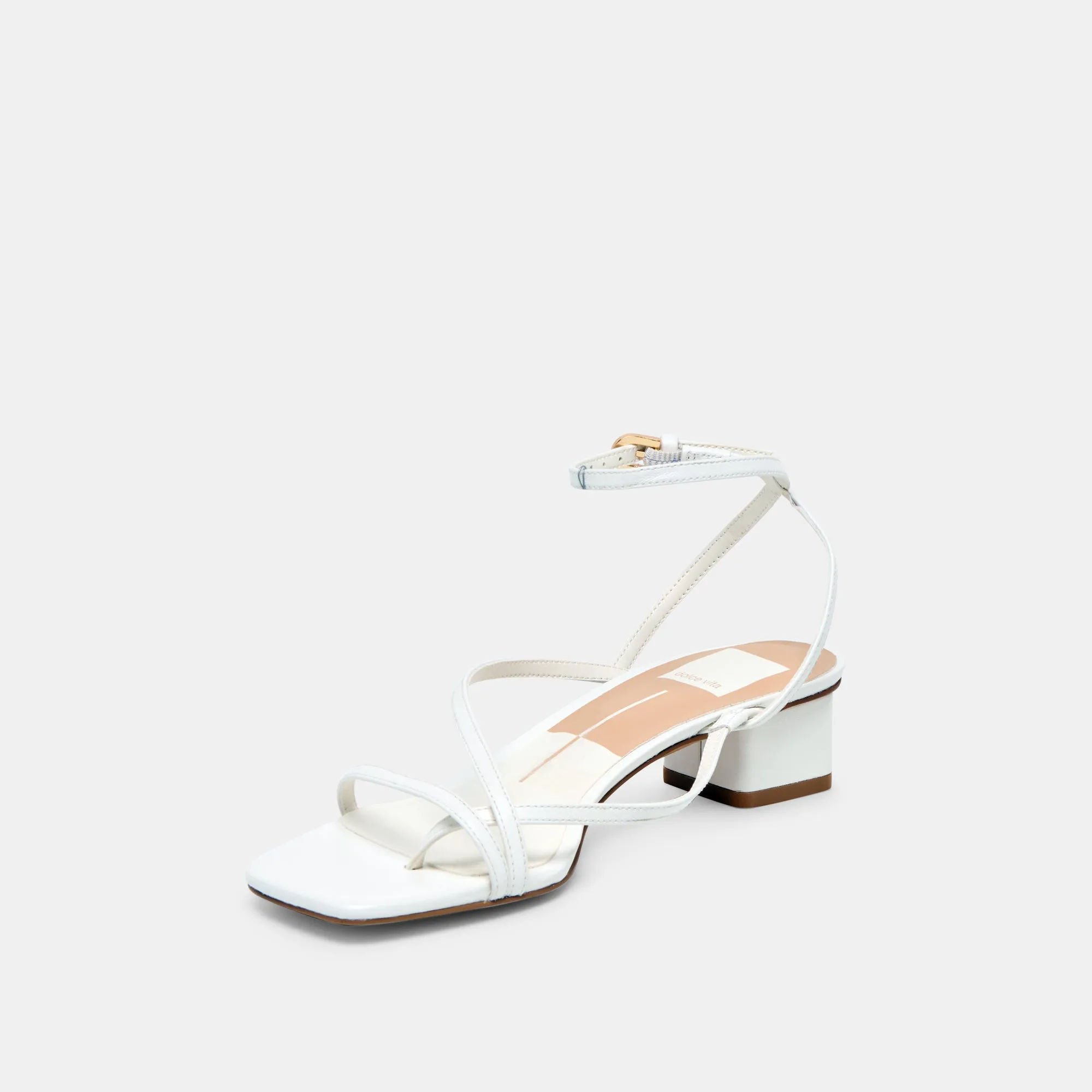 KARLOS WIDE SANDALS TRUE WHITE LEATHER sold by Dolce Vita product image thumbnail 4
