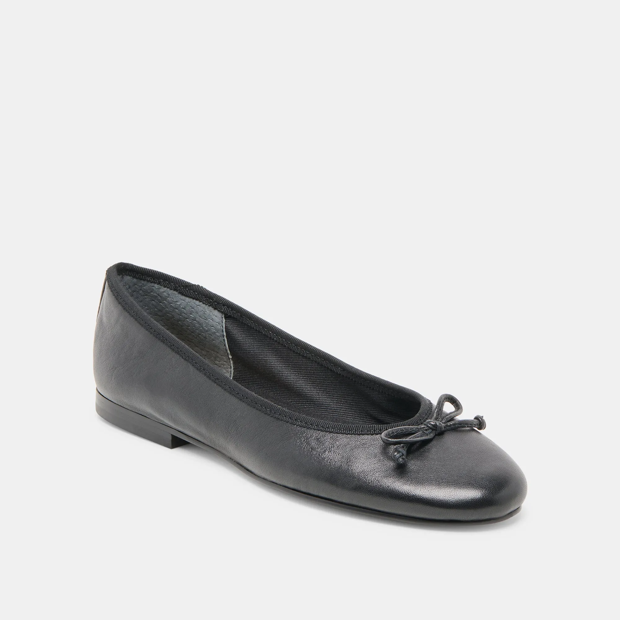 RITLA WIDE BALLET FLATS BLACK LEATHER sold by Dolce Vita product image thumbnail 2