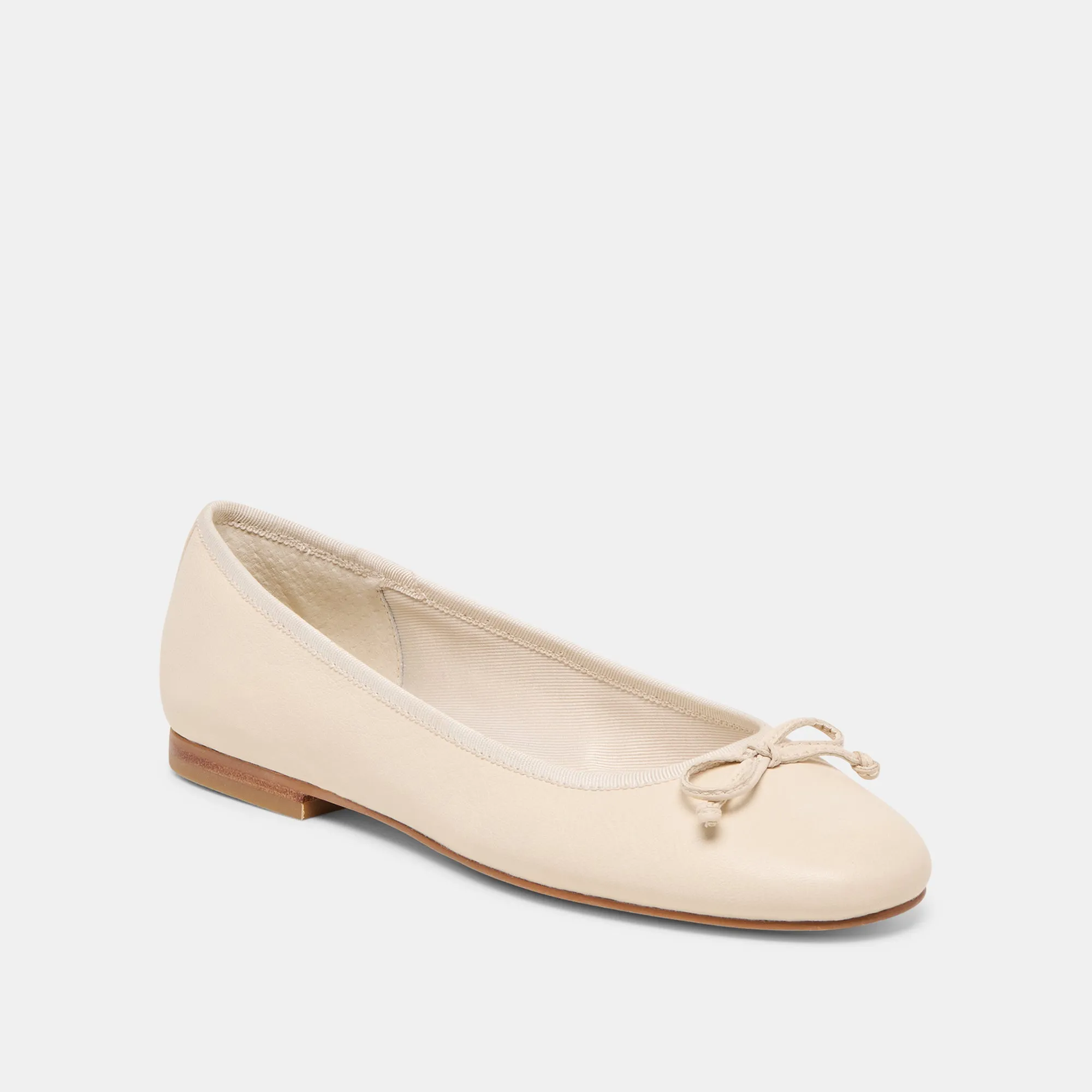 RITLA WIDE BALLET FLATS BONE LEATHER sold by Dolce Vita product image thumbnail 2