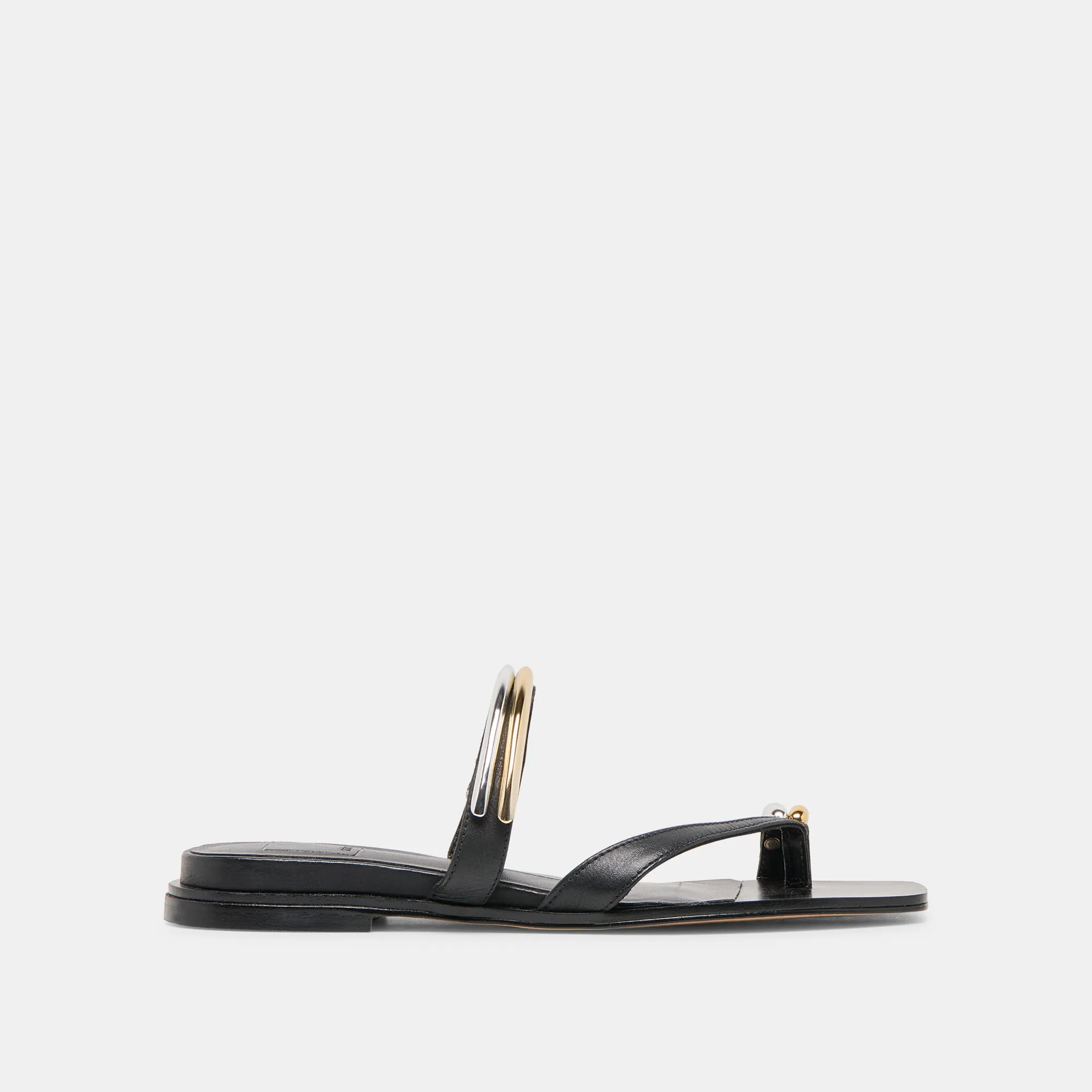 TARINA SANDALS BLACK LEATHER sold by Dolce Vita