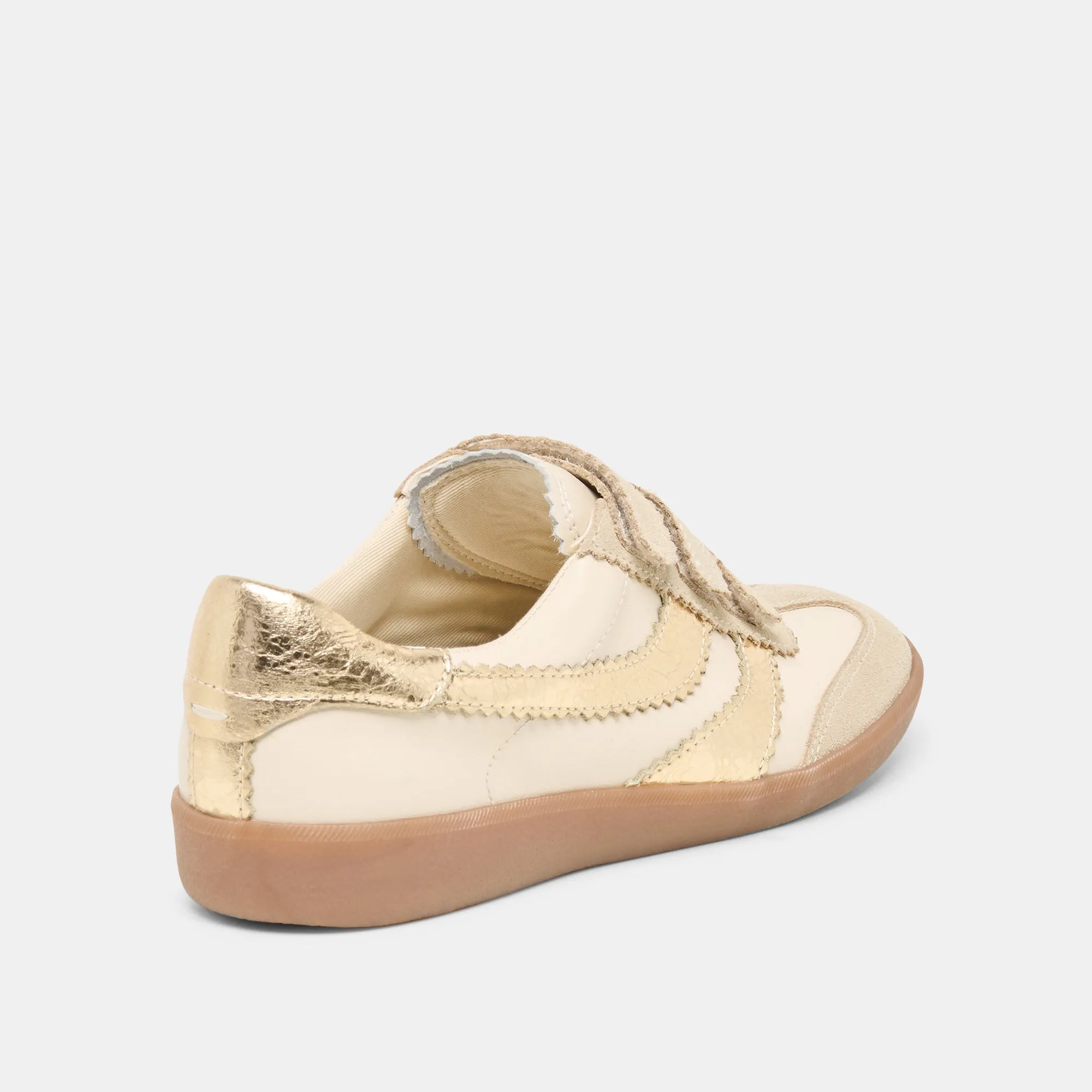 MERIT VELCRO SNEAKERS WHITE GOLD LEATHER sold by Dolce Vita product image thumbnail 3