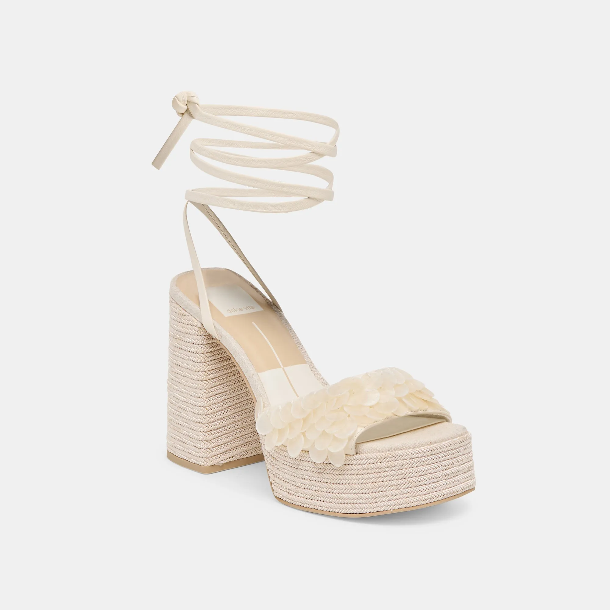 DORTHY CONFETTI HEELS IVORY LEATHER sold by Dolce Vita product image thumbnail 2