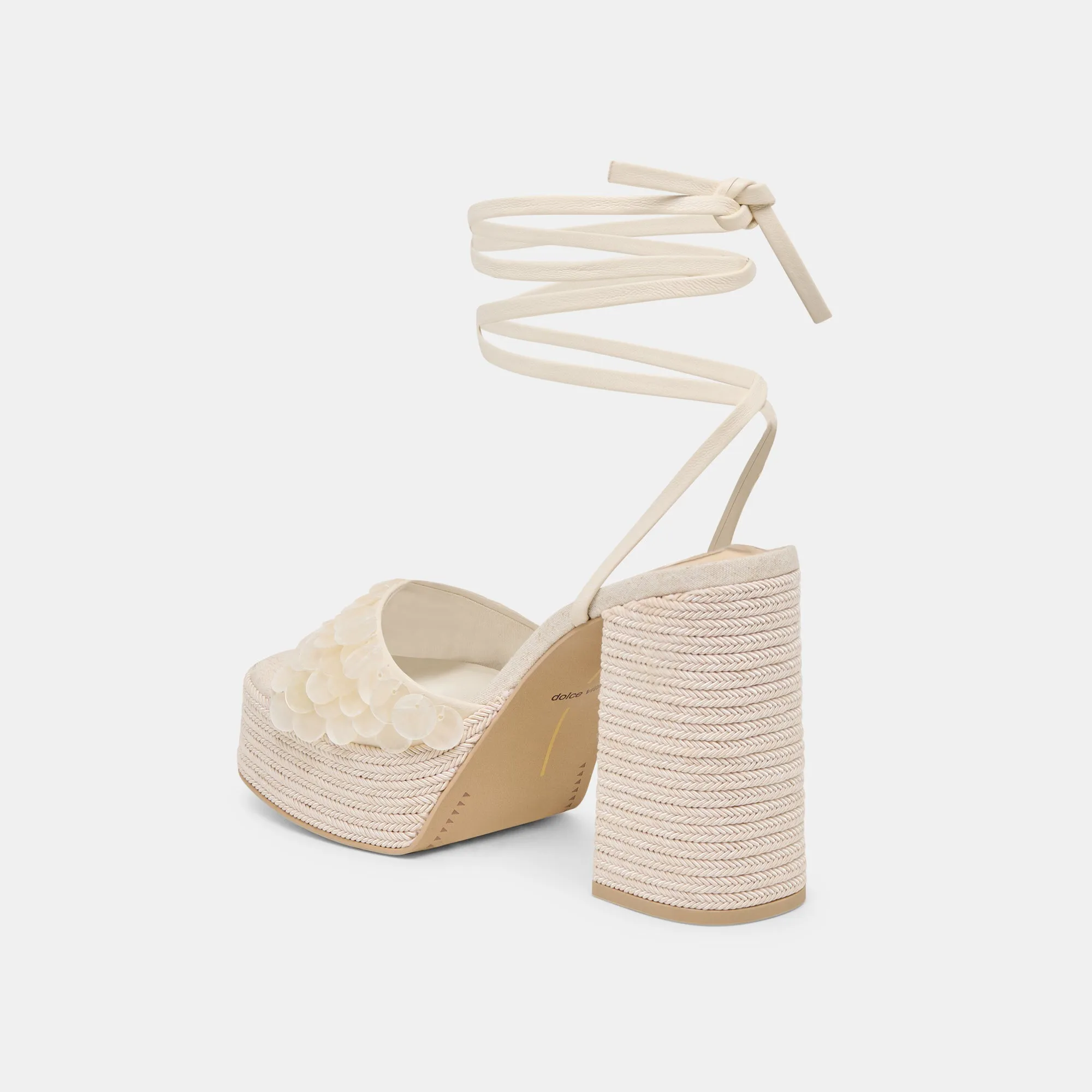 DORTHY CONFETTI HEELS IVORY LEATHER sold by Dolce Vita product image thumbnail 5