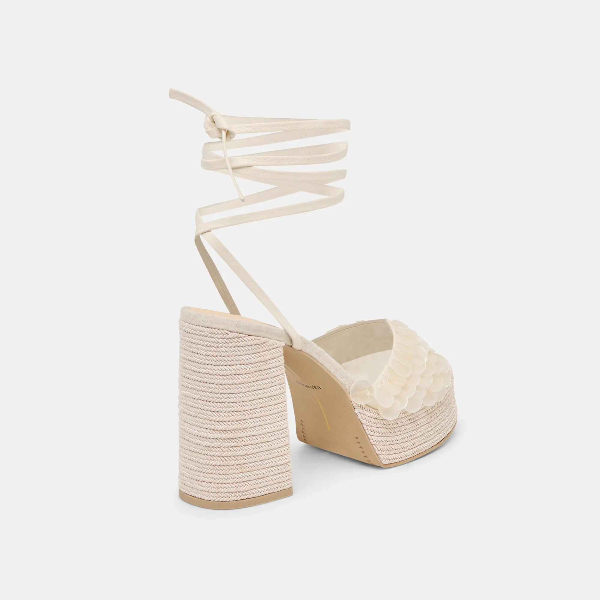 DORTHY CONFETTI HEELS IVORY LEATHER sold by Dolce Vita product image thumbnail 3