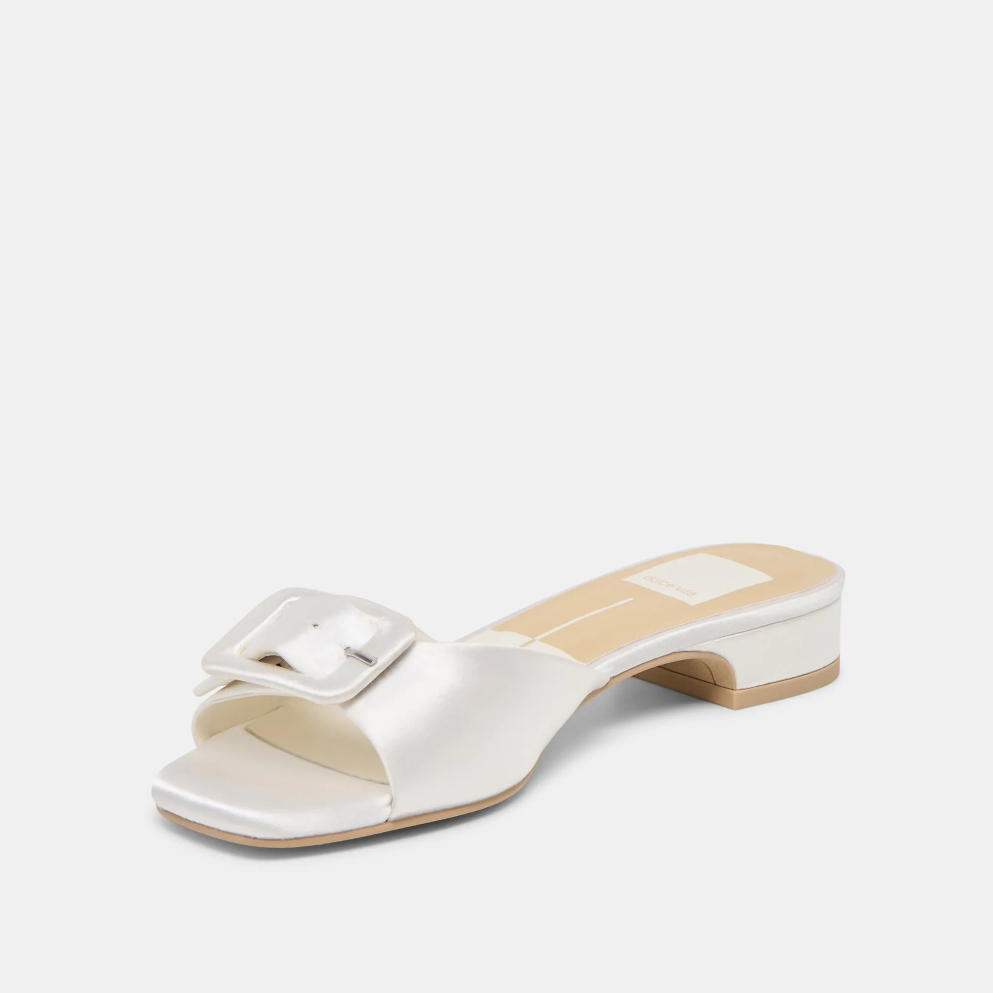 EDINA SANDALS TRUE WHITE SATIN sold by Dolce Vita product image thumbnail 4