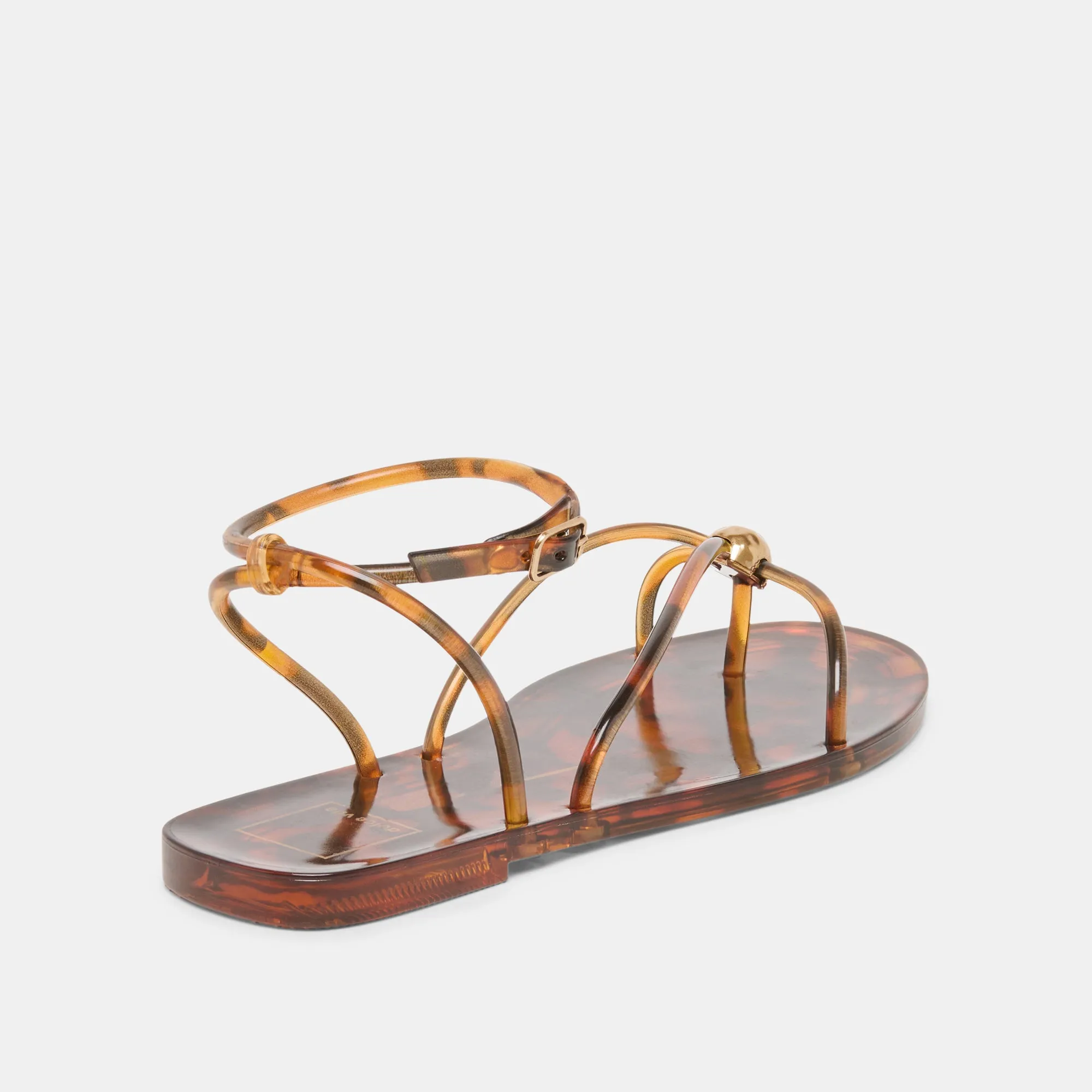 KENLEY VINYL SANDALS TORTOISE JELLY sold by Dolce Vita product image thumbnail 3