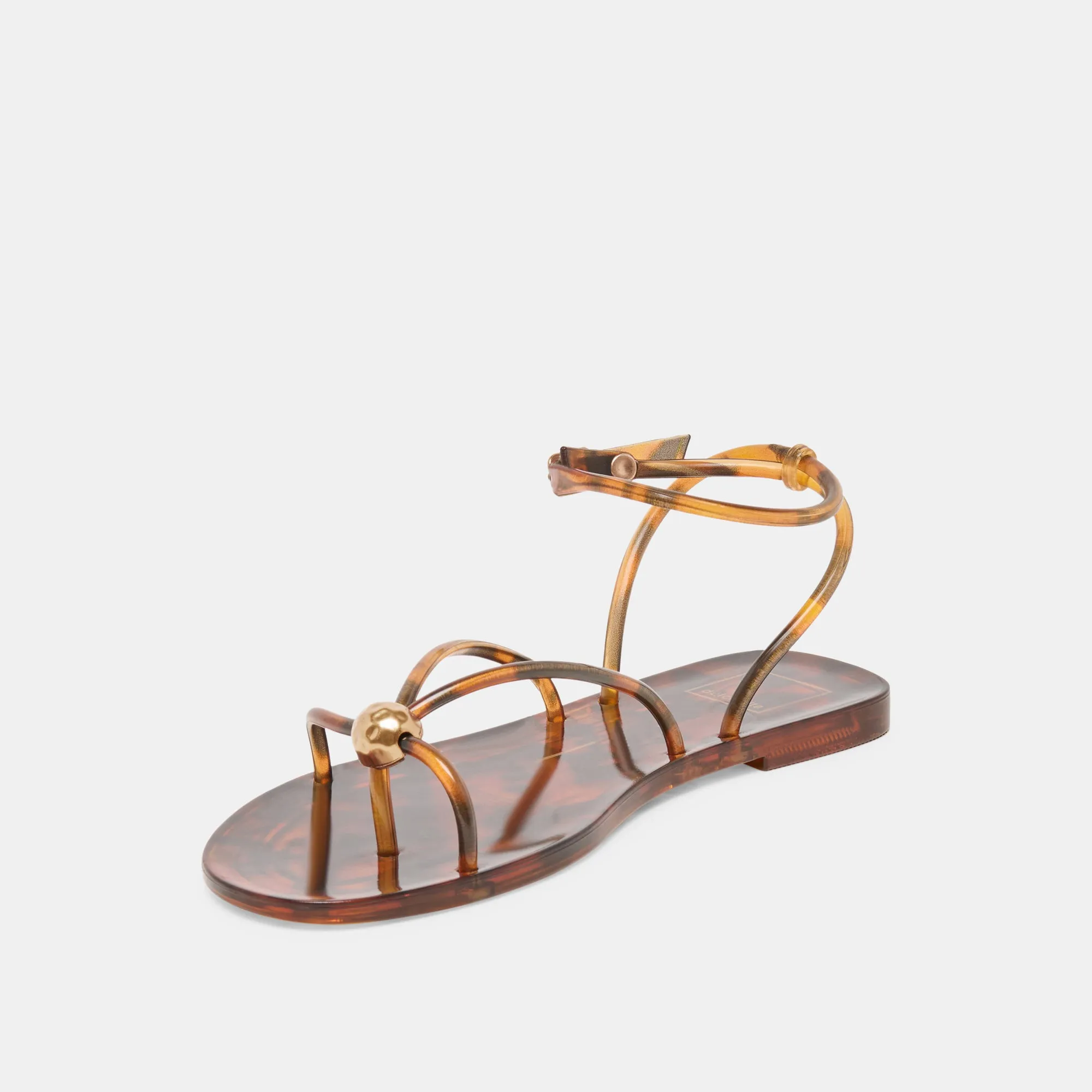 KENLEY VINYL SANDALS TORTOISE JELLY sold by Dolce Vita product image thumbnail 4