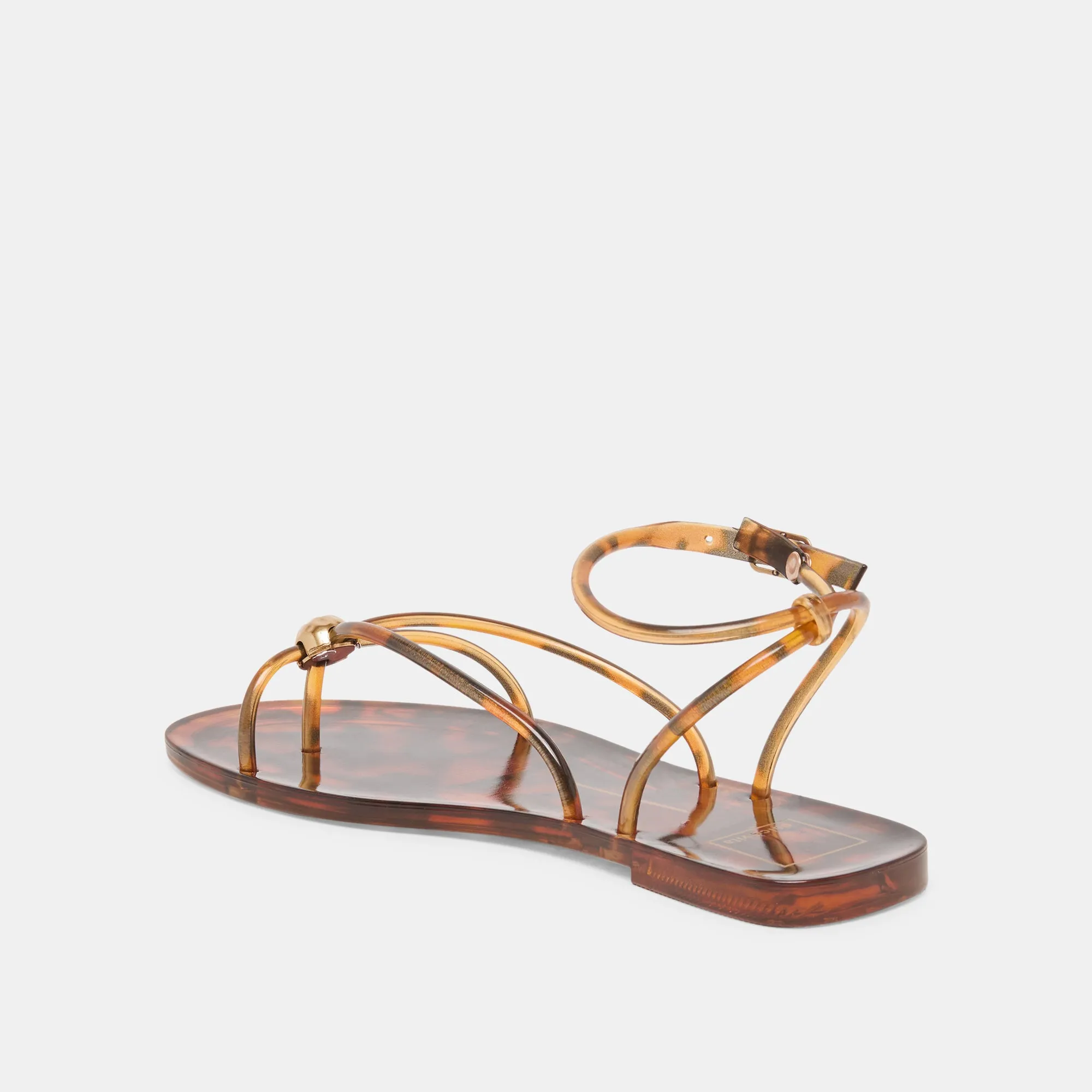 KENLEY VINYL SANDALS TORTOISE JELLY sold by Dolce Vita product image thumbnail 5