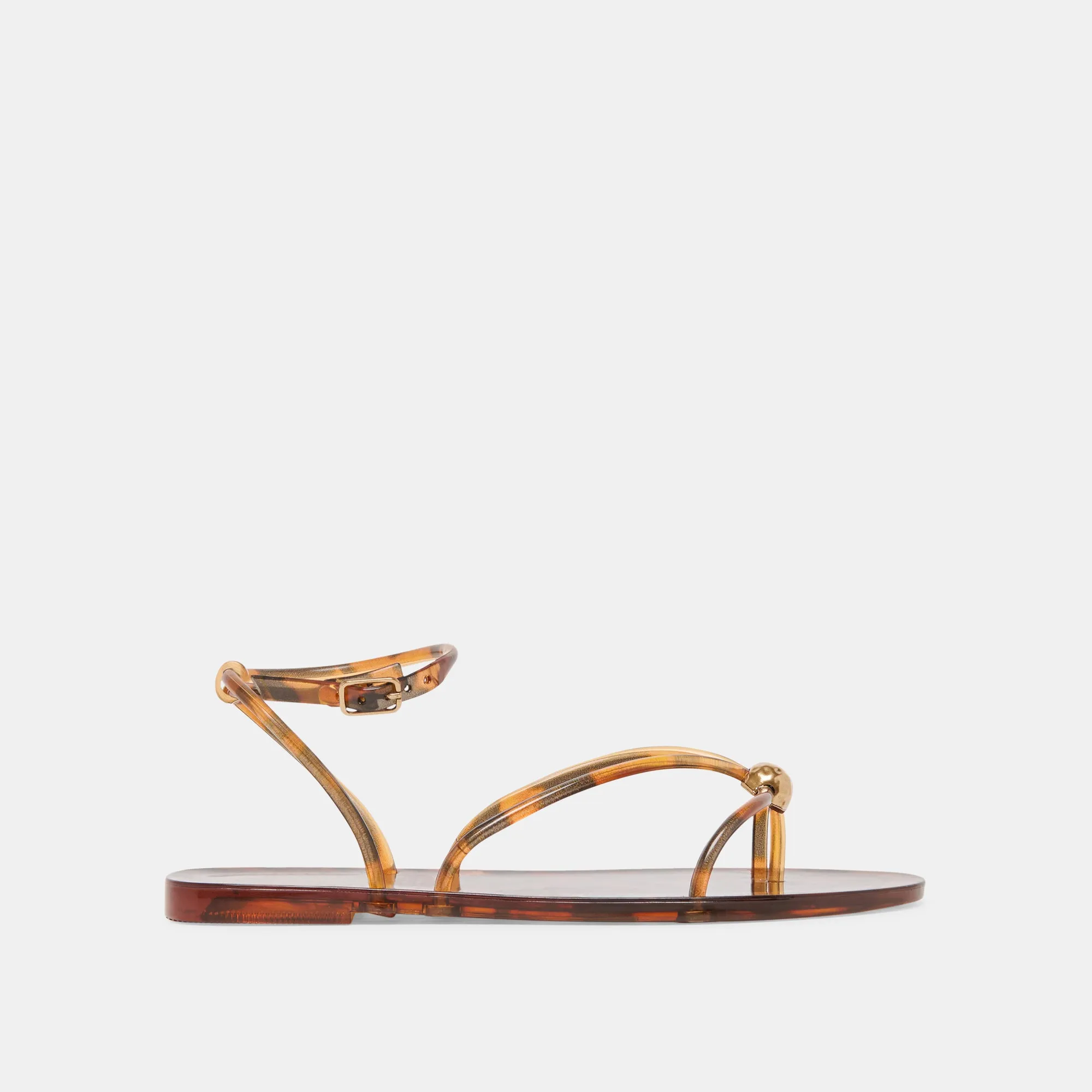 KENLEY VINYL SANDALS TORTOISE JELLY sold by Dolce Vita